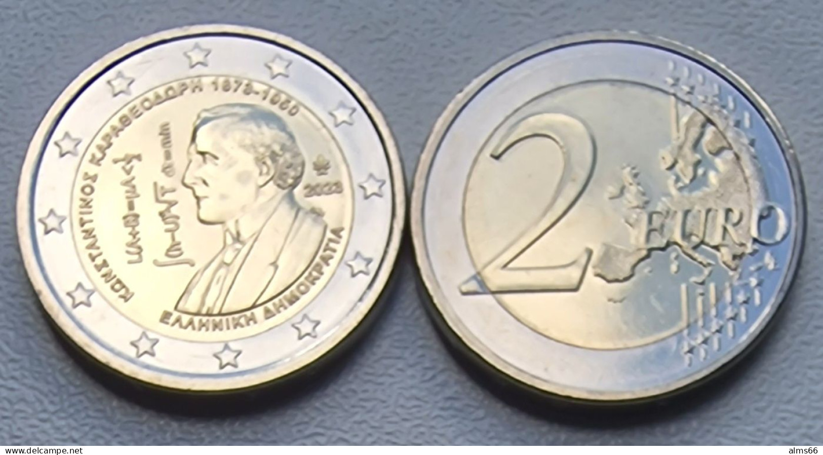 Greece 2 Euro 2023 UNC > Constantin Carathéodory - Grèce