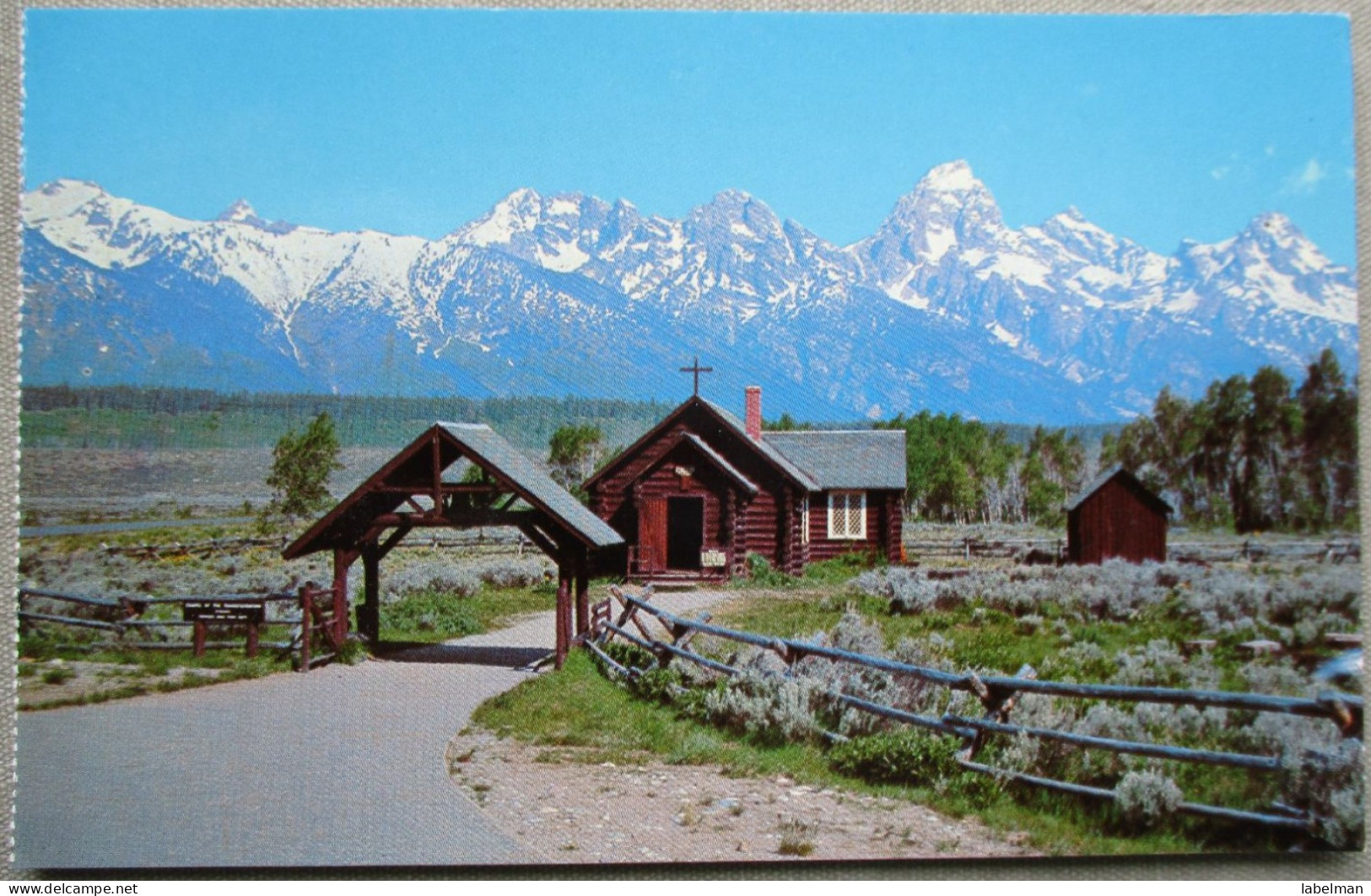 USA UNITED STATES GRAND TETON PARK WYOMING TRANSFIGURATION POSTCARD CARTE POSTALE ANSICHTSKARTE CARTOLINA POSTKARTE - Las Vegas