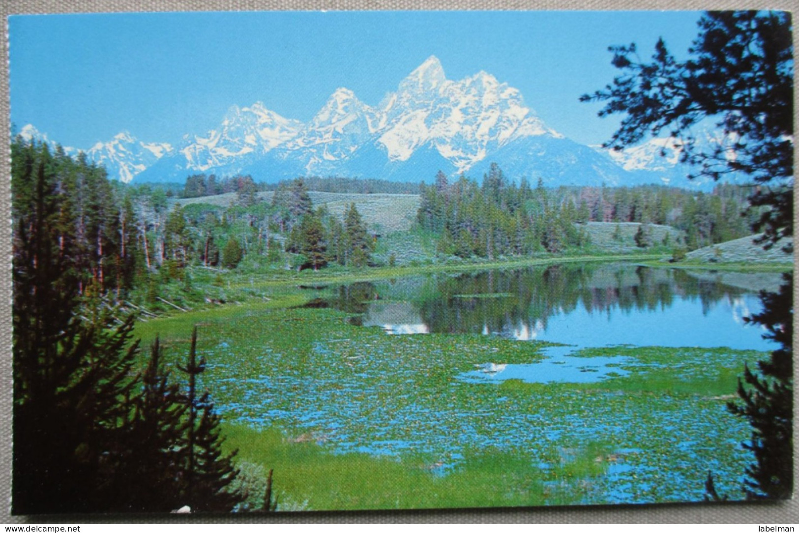 USA UNITED STATES GRAND TETON NATIONAL PARK WYOMING POSTCARD CARTE POSTALE ANSICHTSKARTE CARTOLINA POSTKARTE - Las Vegas