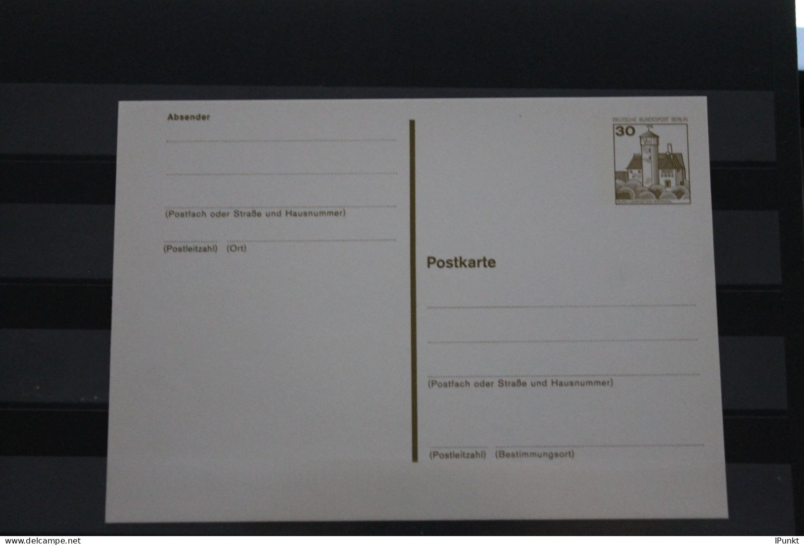 Berlin 1980; Ganzsache Burgen & Schlösser BuS: Postkarte  P 115; Ungebraucht - Postkaarten - Ongebruikt