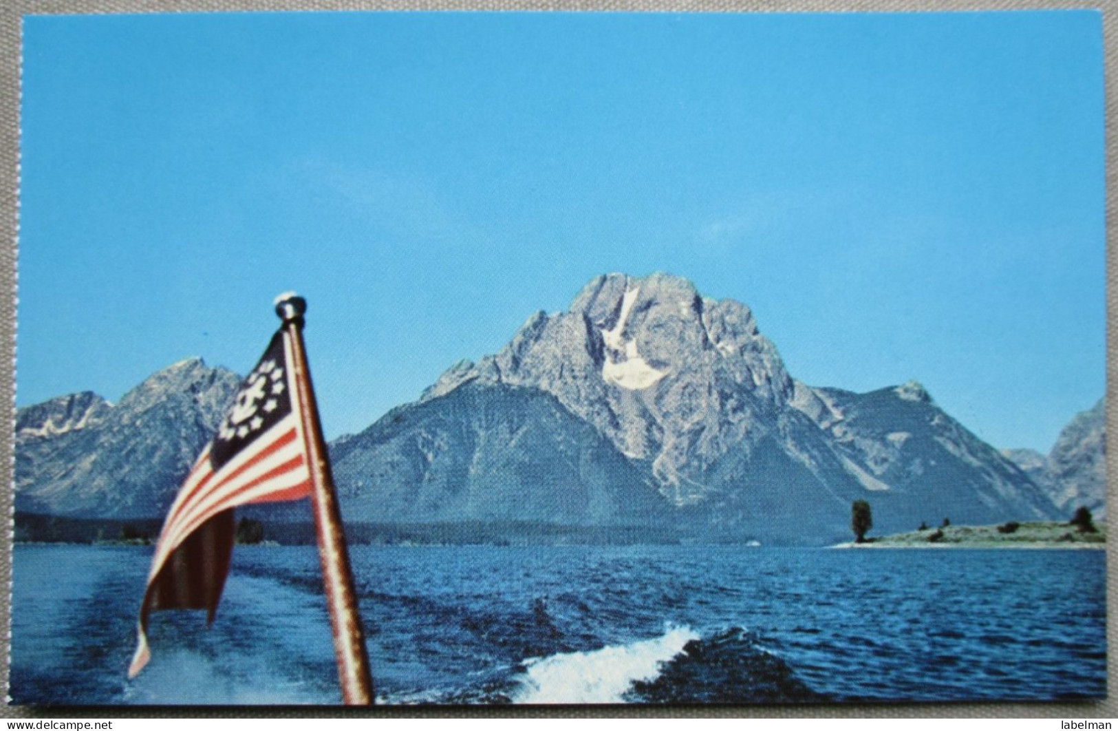 USA UNITED STATES GRAND TETON PARK WYOMING MOUNT MORAN POSTCARD CARTE POSTALE ANSICHTSKARTE CARTOLINA POSTKARTE - Las Vegas