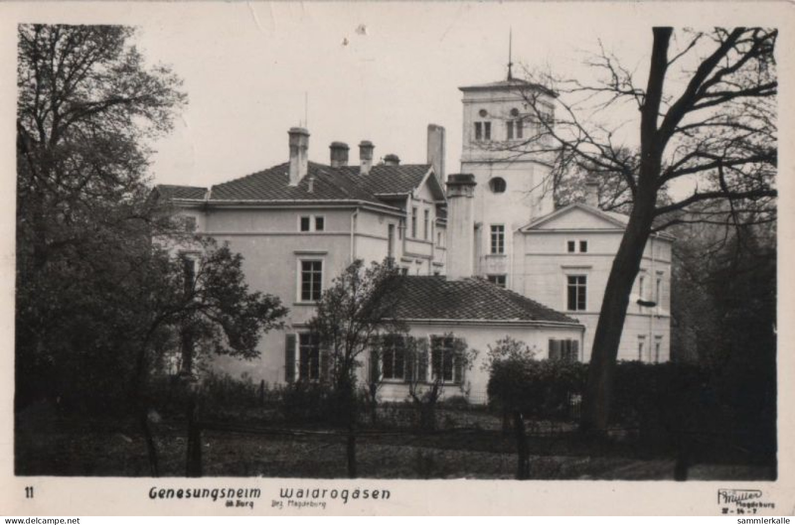 76886 - Möckern-Waldrogäsen - Genesungsheim - 1960 - Burg