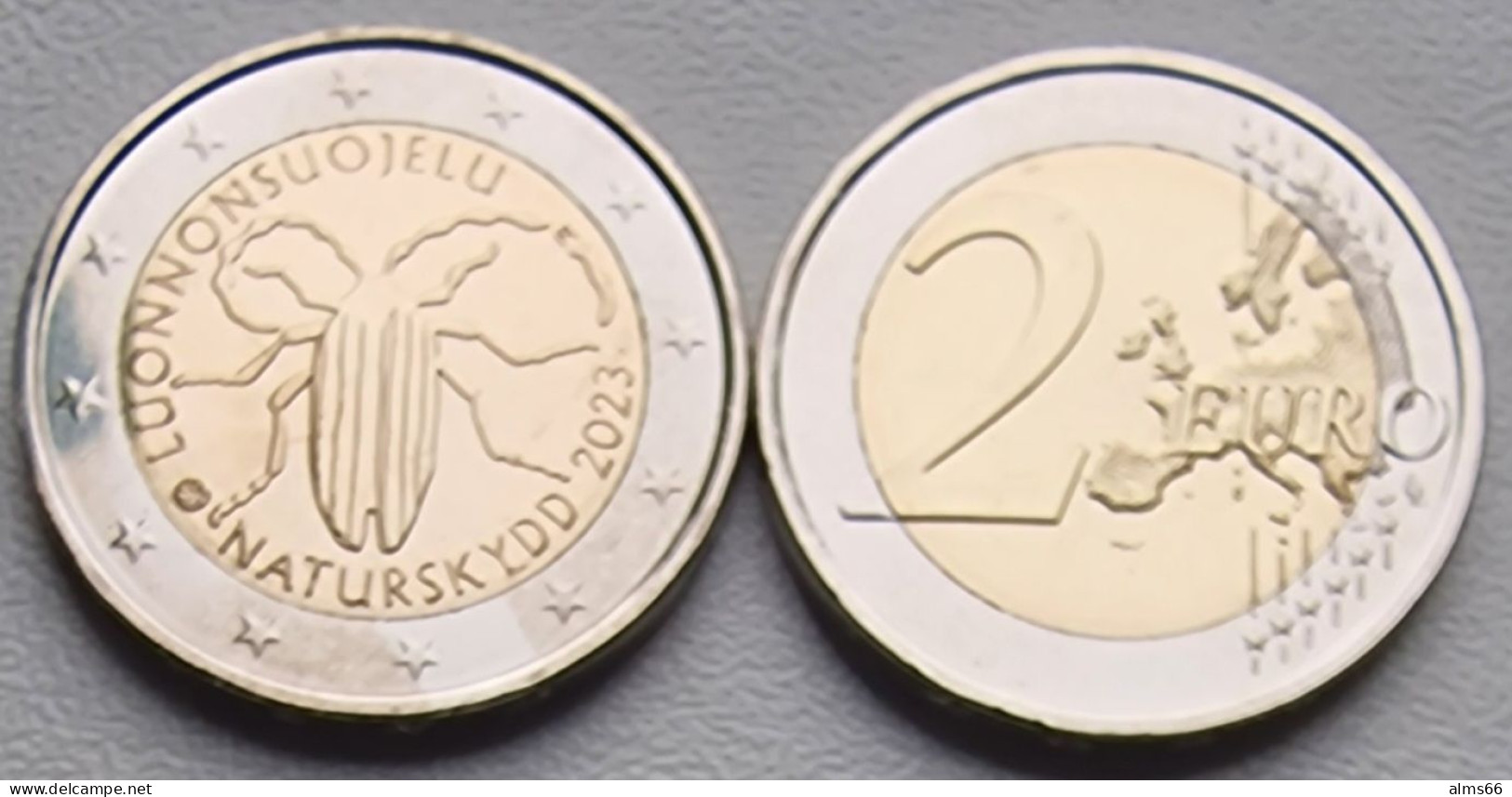 Finland 2 Euro 2023 UNC > Nature Conservation Act - Finlande