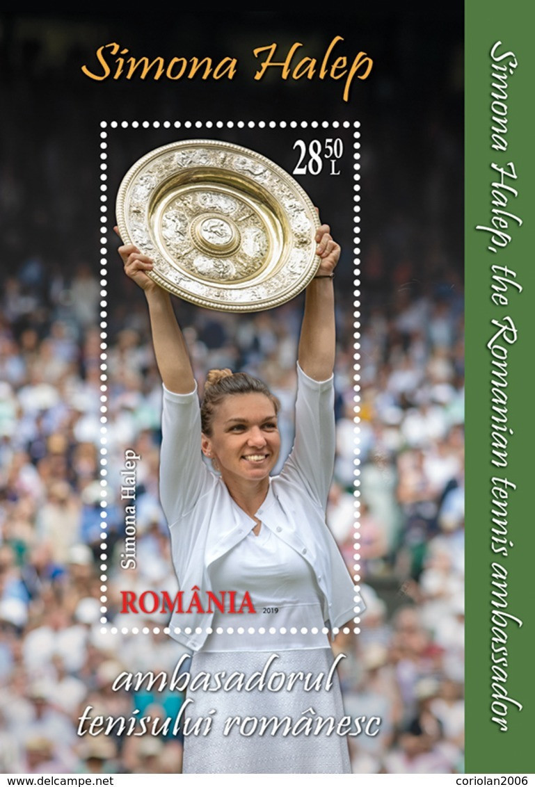 Romania 2019 / Simona Halep / Perforated S/S - Tennis