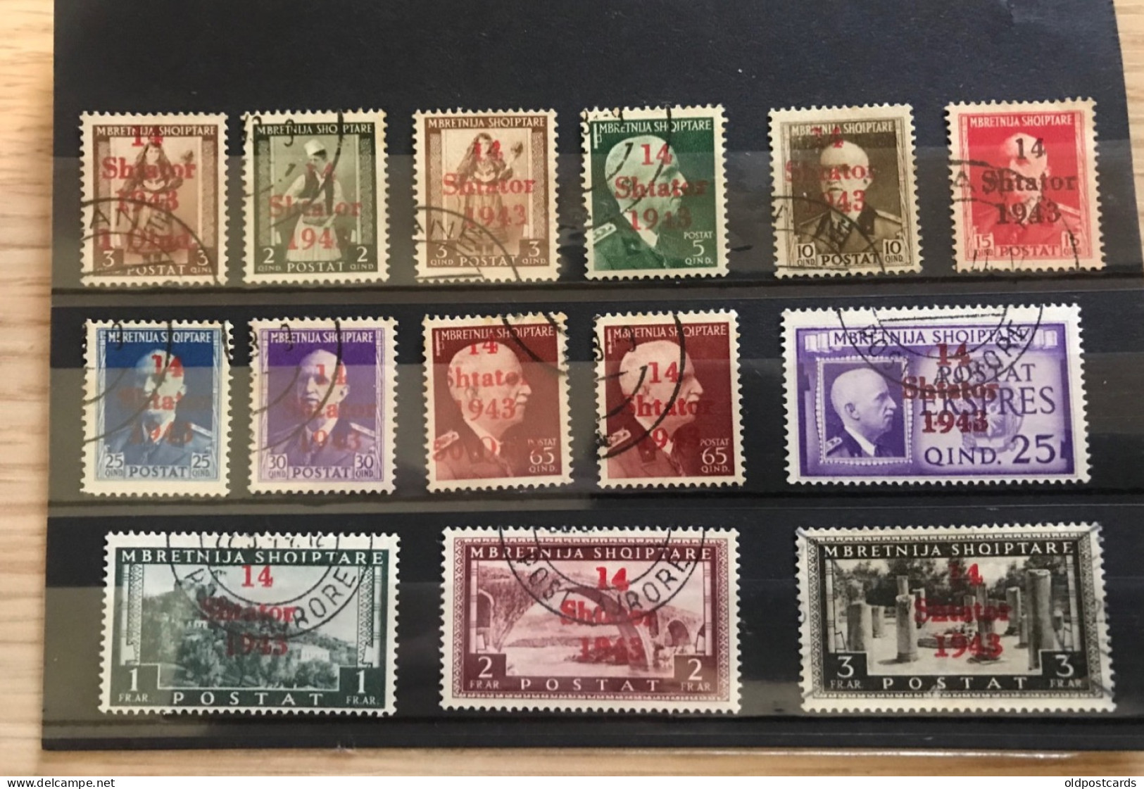 "Reflections Of History: The 1943 Albanian Stamps And Their Story Of Wartime Transition" - Albania