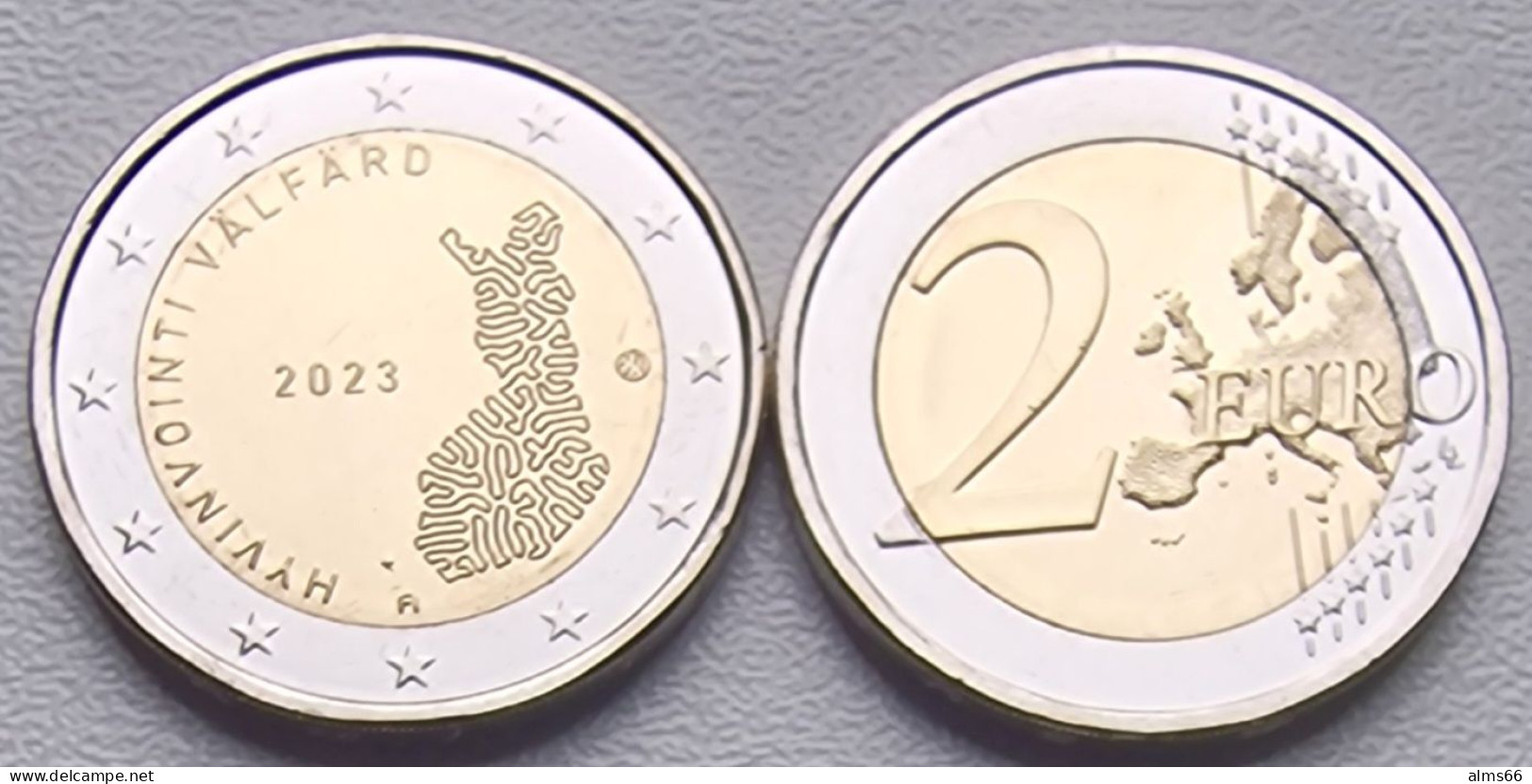 Finland 2 Euro 2023 UNC > Social And Health Services - Finnland