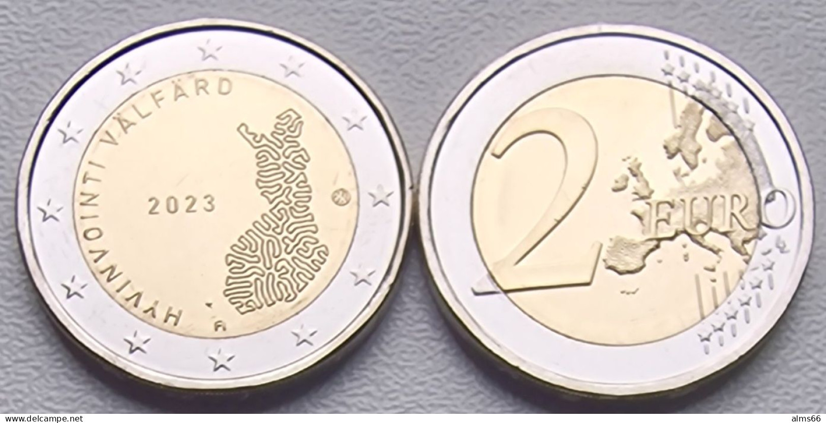 Finland 2 Euro 2023 UNC > Social And Health Services - Finlandia