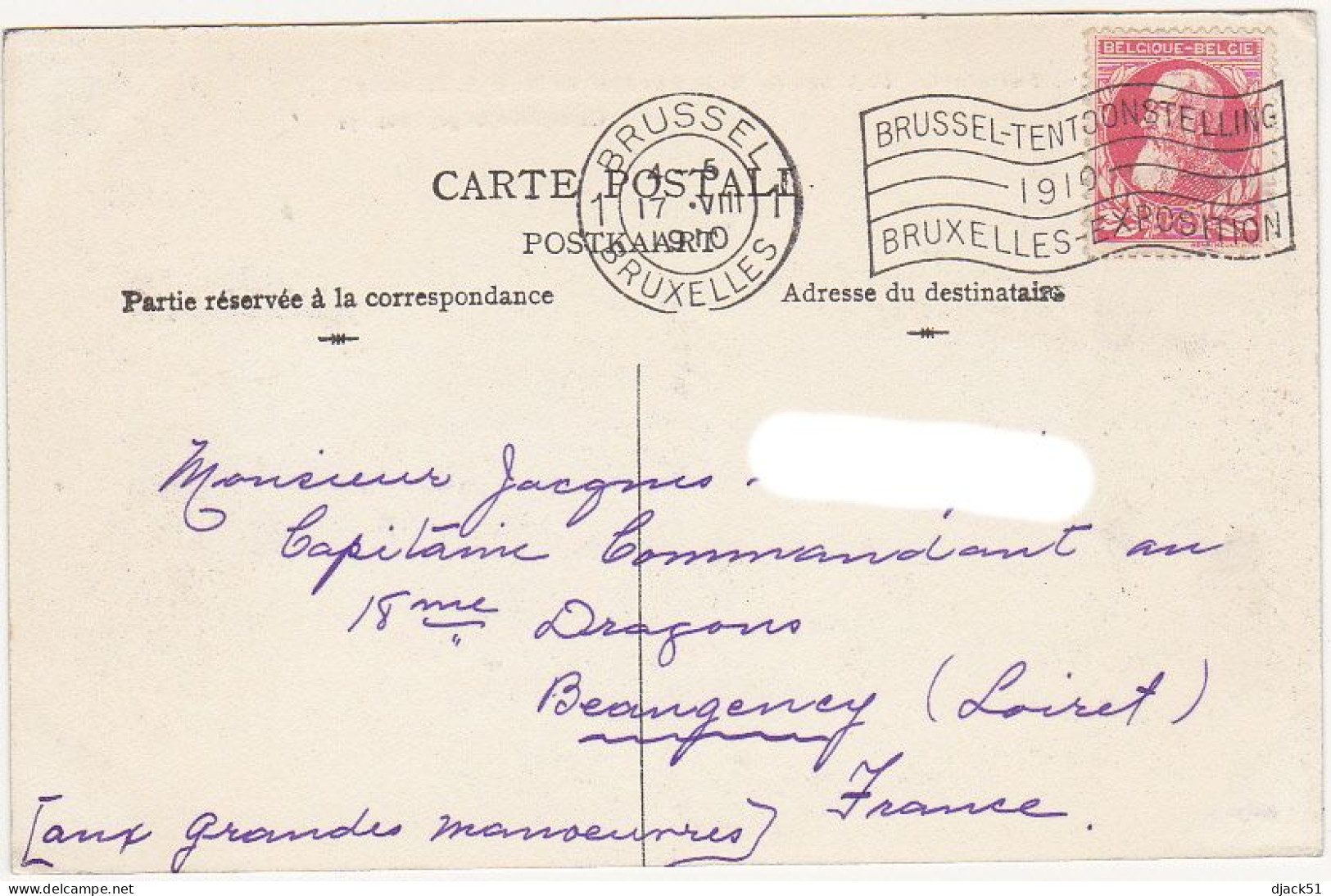 Belgique / Boitsfort - Château De M. Le Général Du Roy De Blicquy - 1910 - Unclassified