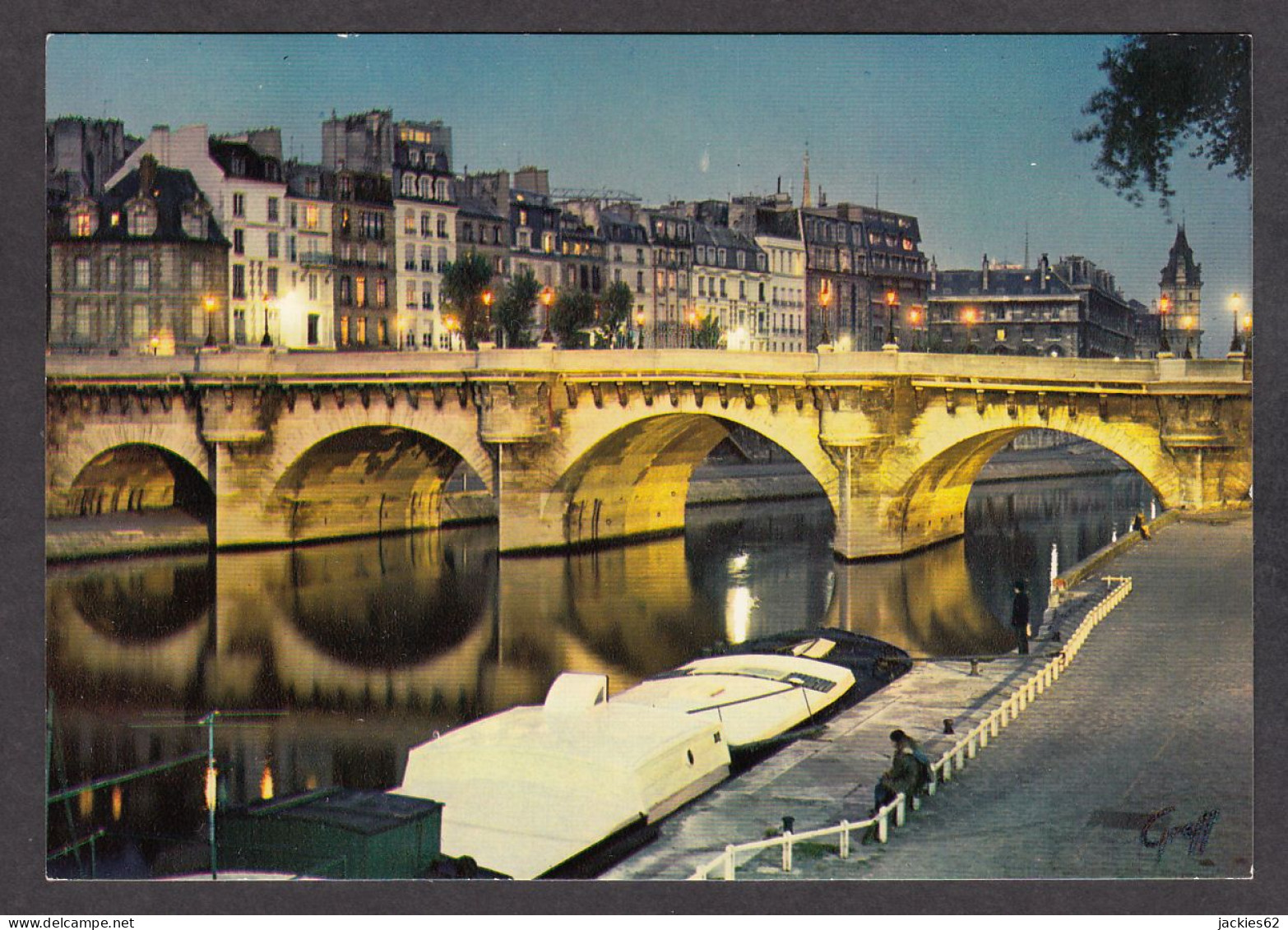 087118/ PARIS, Le Pont-Neuf - París La Noche