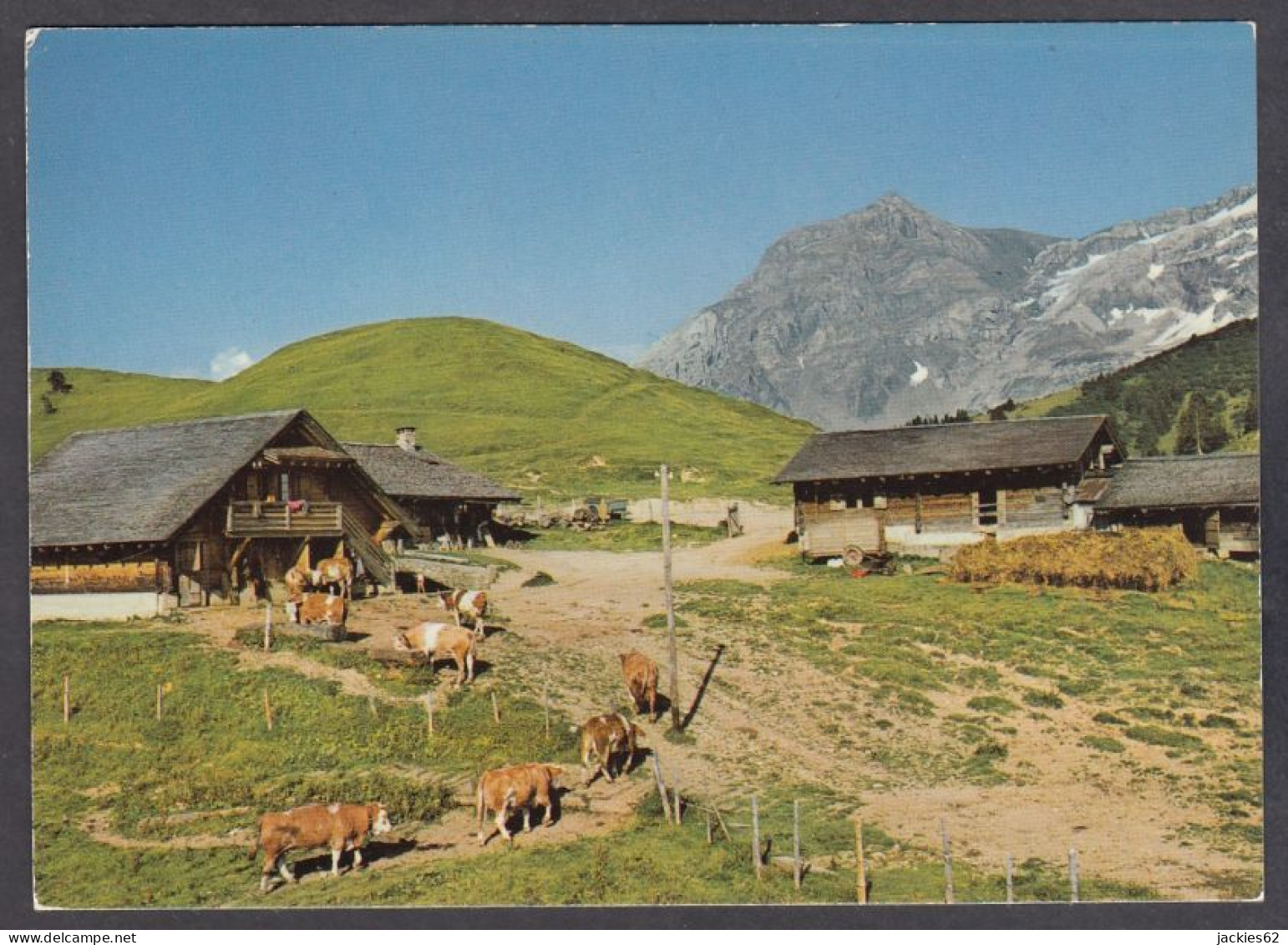 129657/ Col De La Croix, Les Chalets Et Le Scex-Rouge - Ollon