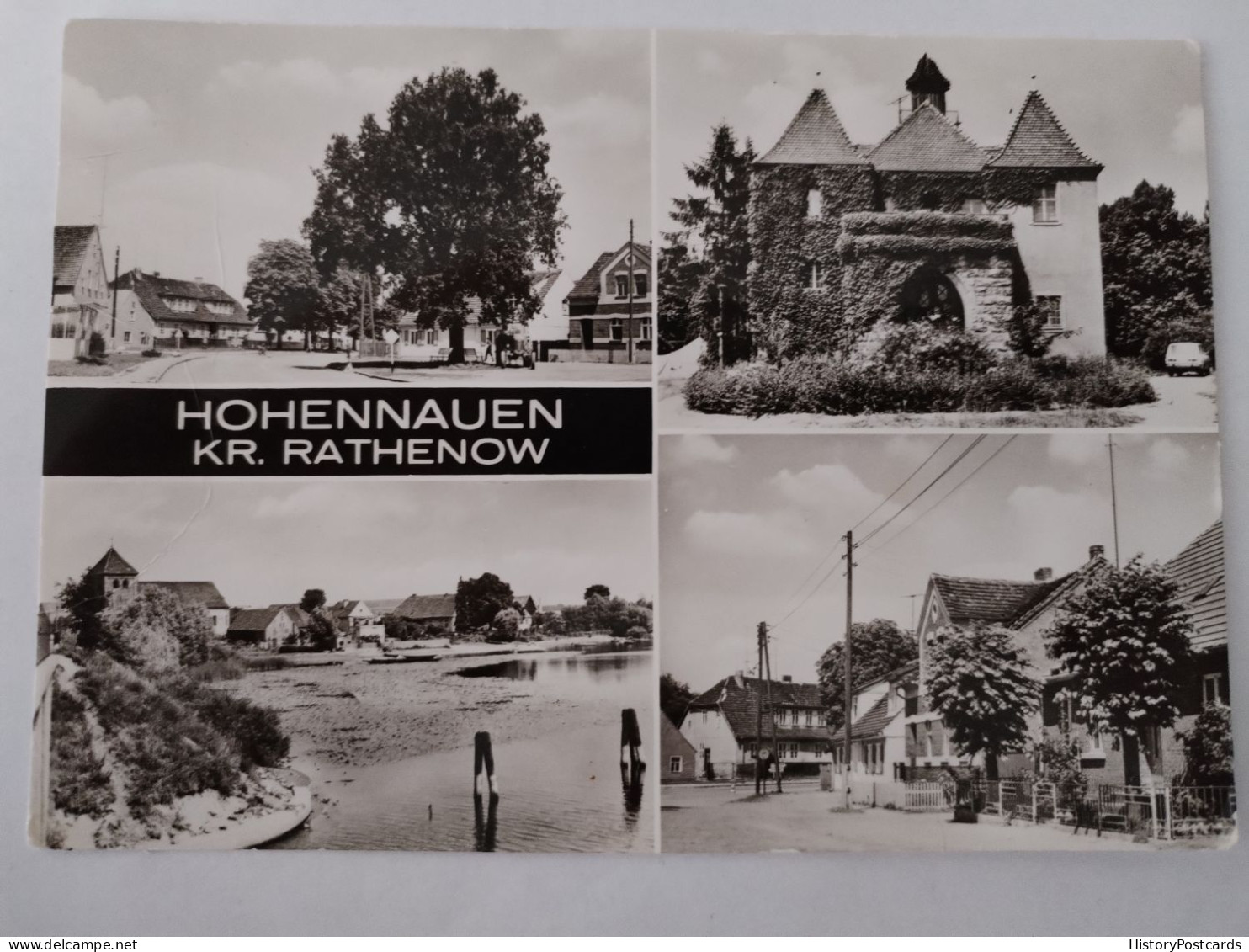 Hohennauen, Kr. Rathenow, Dorfansichten, DDR, 1980 - Rathenow