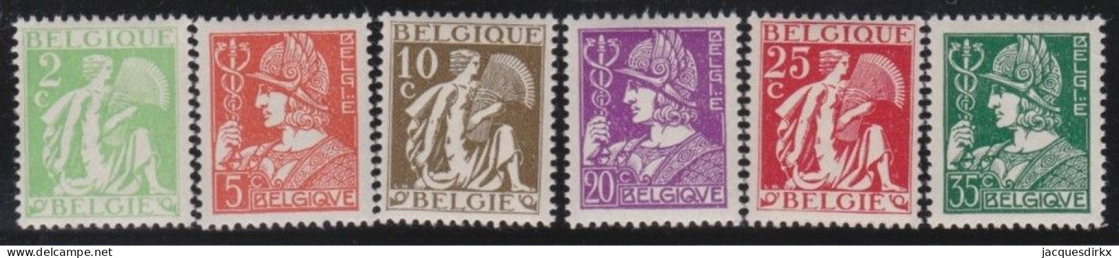 Belgie  .   OBP    .    335/340   .     *       .  Ongebruikt Met Gom   .   /    .   Neuf Avec Gomme - Unused Stamps