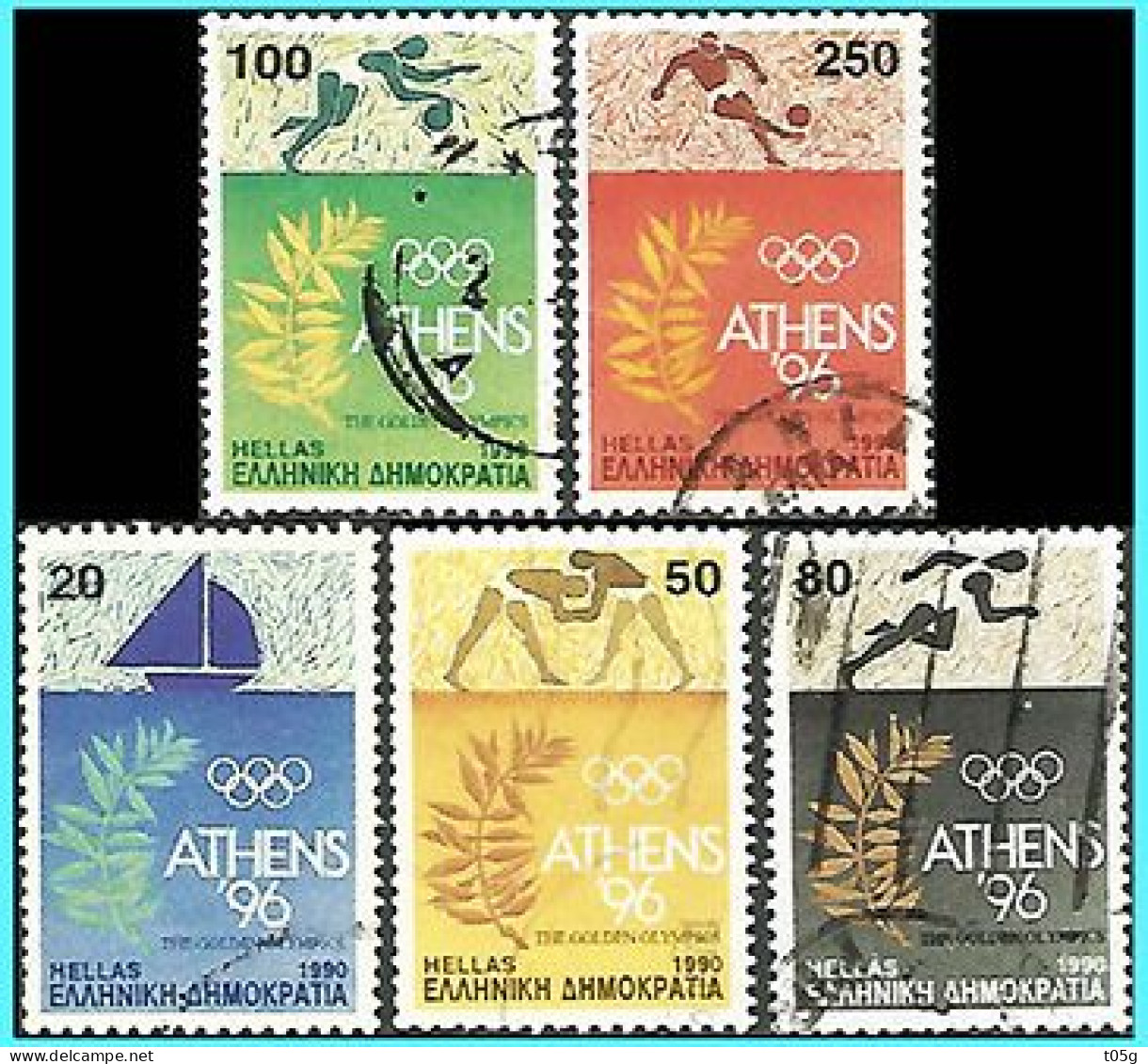 GREECE- GRECE- HELLAS 1990: Compl. Set Used - Used Stamps