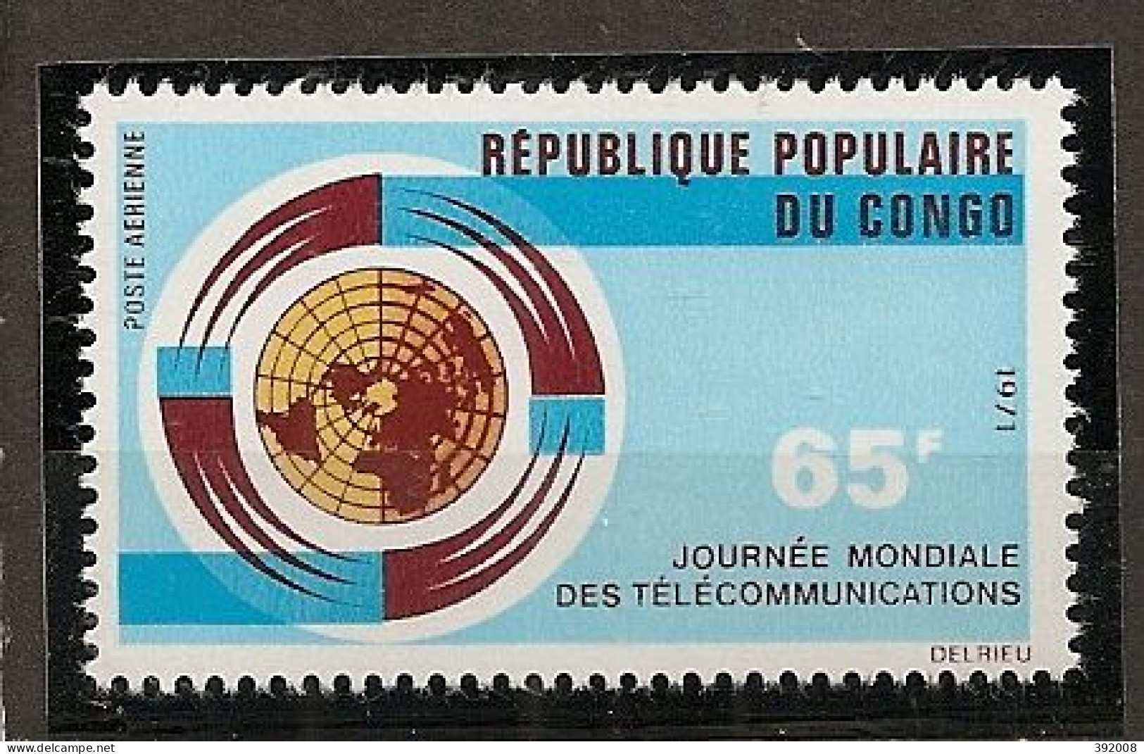 PA - 1971 - N° 117 **MNH- Journée Mondiale Des Télécom - Ungebraucht