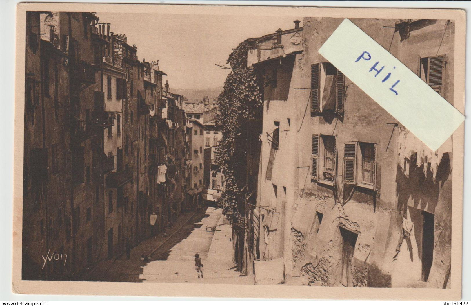 06 Nice - Cpa / La Vieille Ville. - Life In The Old Town (Vieux Nice)