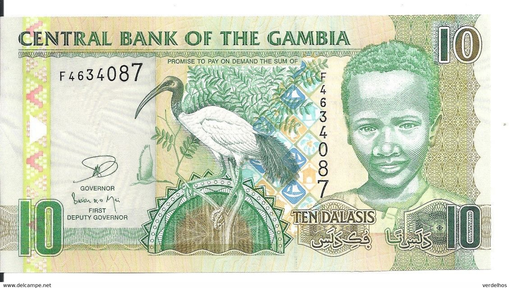 GAMBIE 10 DALASIS ND2006(2013) UNC P 26 - Gambie