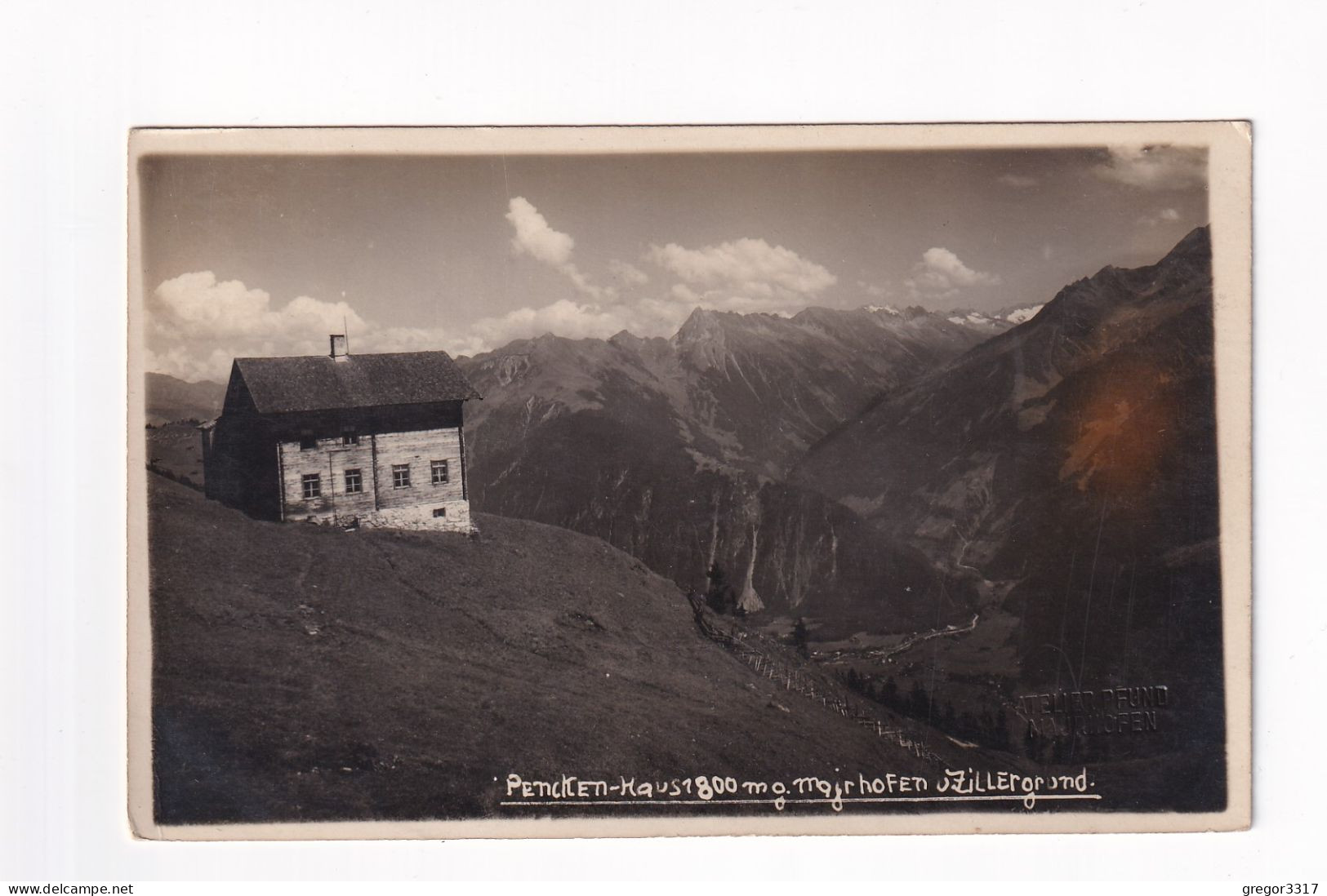 E5776) PENKENHAUS - MAYRHOFEN - Zillergrund - Zillertal - FOTO AK Alt ! - Zillertal