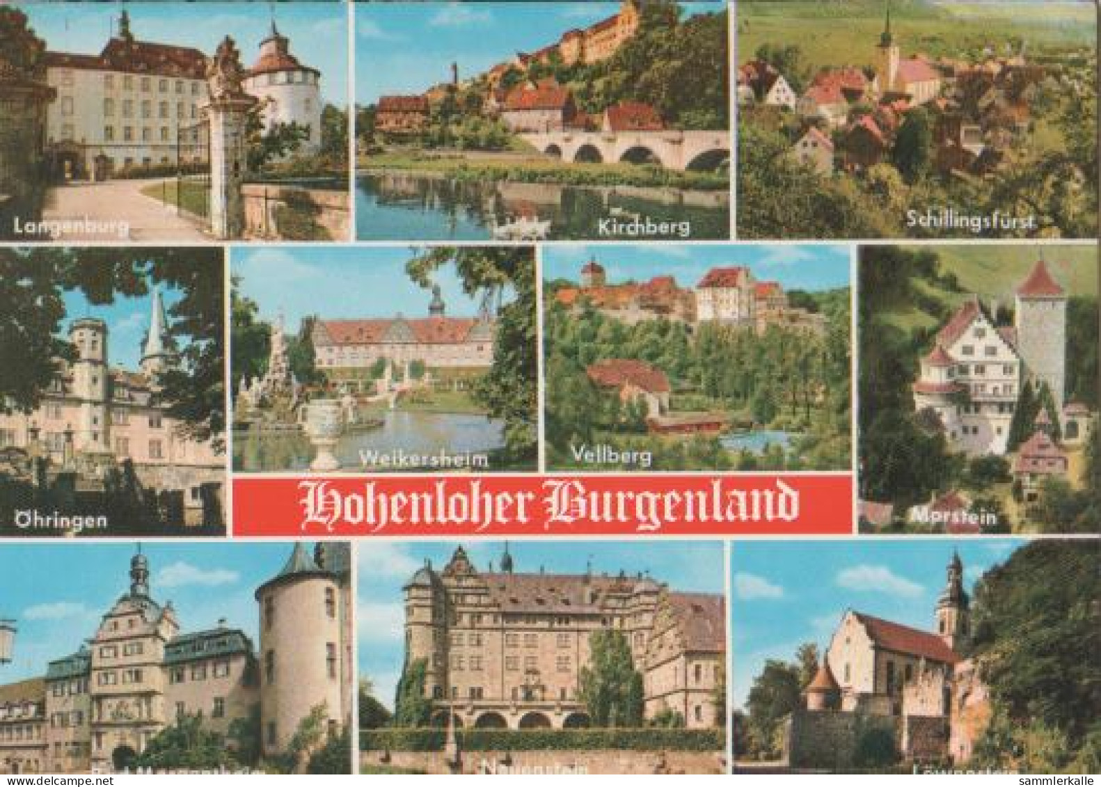 25679 - Hohenloher Burgenland U.a. Vellberg - Ca. 1975 - Aalen