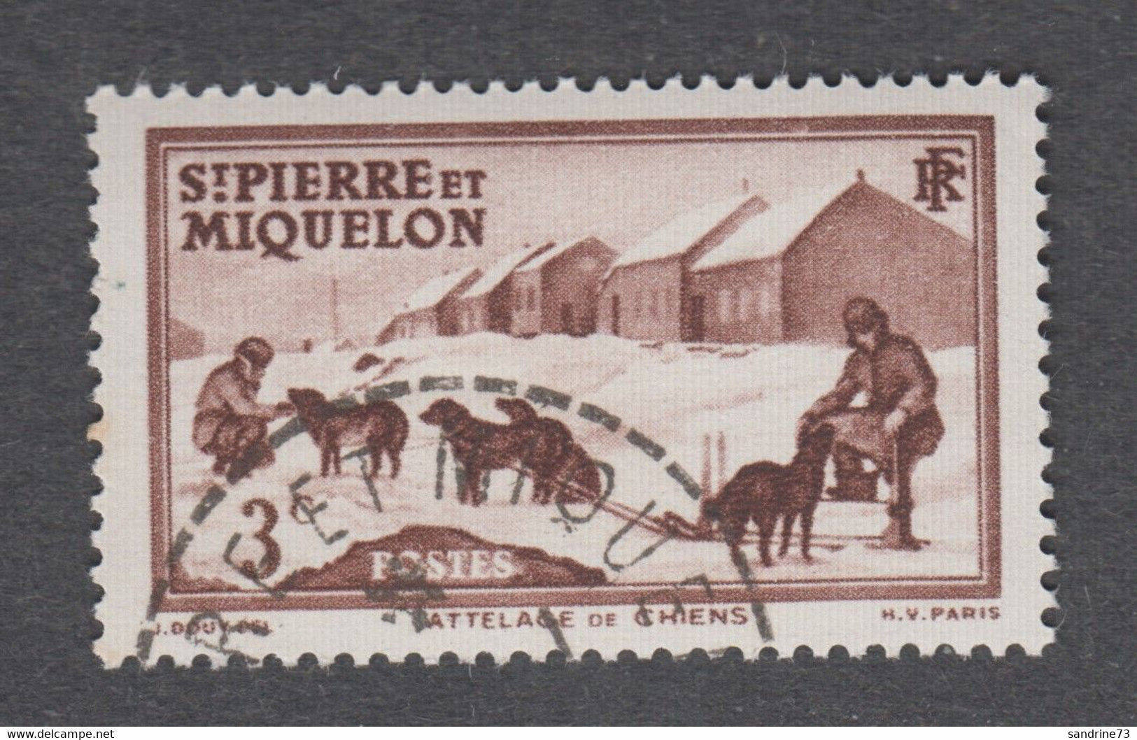 Colonies Françaises - St Pierre Et Miquelon - Timbre Oblitéré - N°168 - Used Stamps