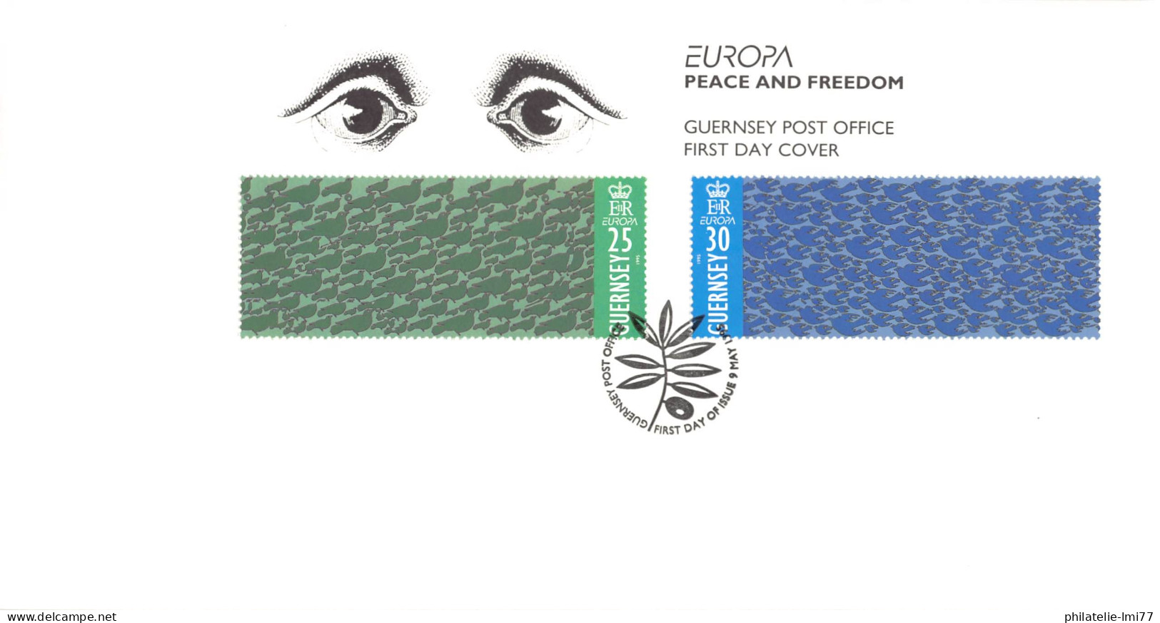 Guernesey - FDC Europa 1995 - 1995