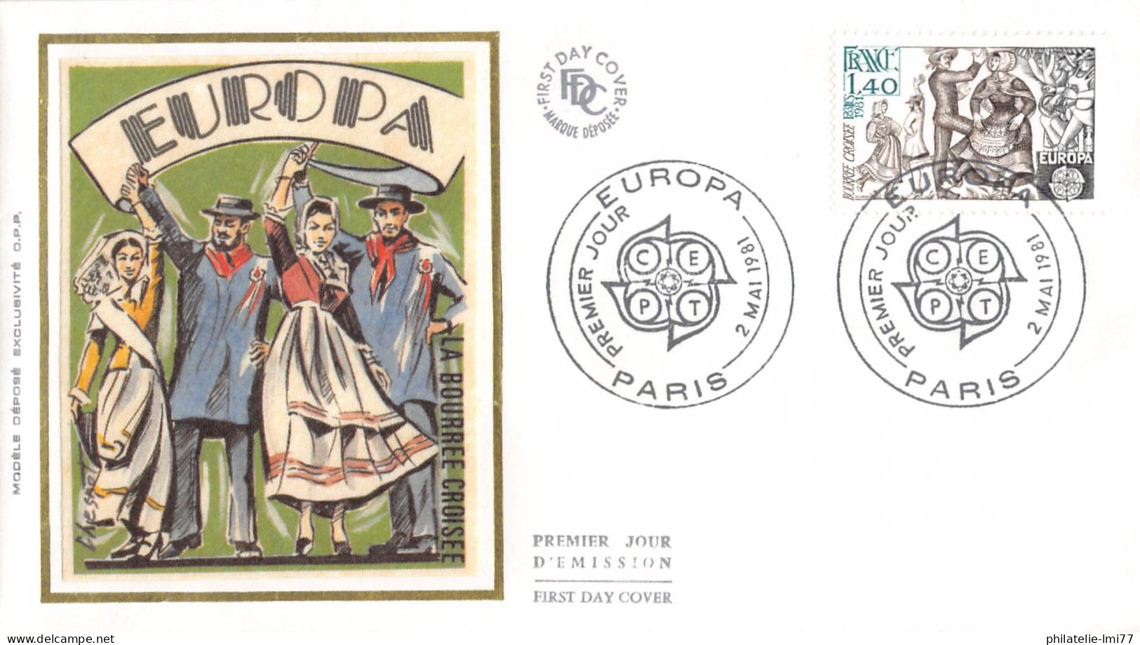France - FDC Europa 1981 - 1981