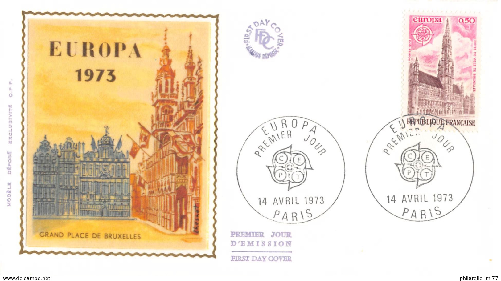 France - FDC Europa 1973 - 1973