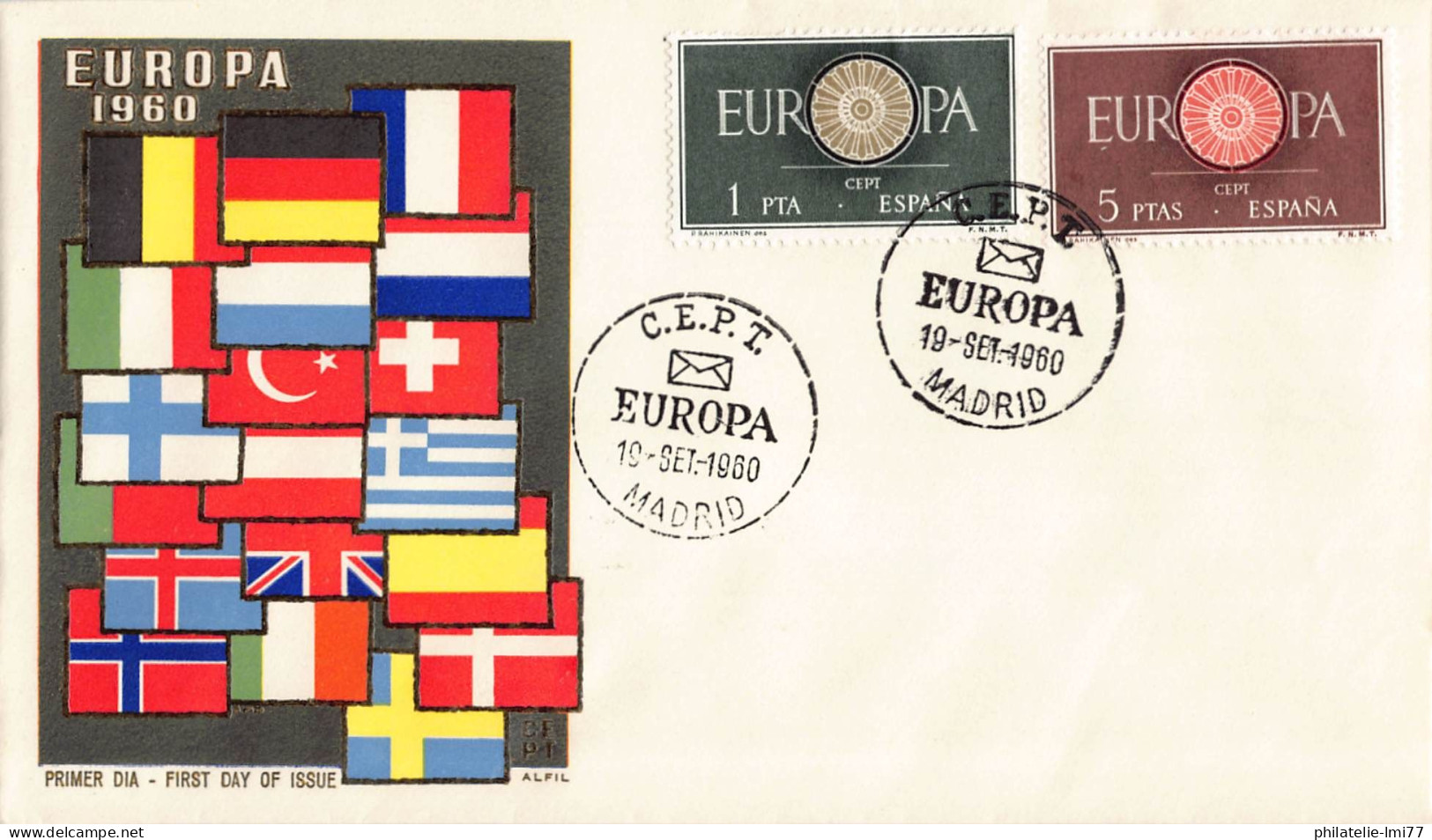 Espagne - FDC Europa 1960 - 1960