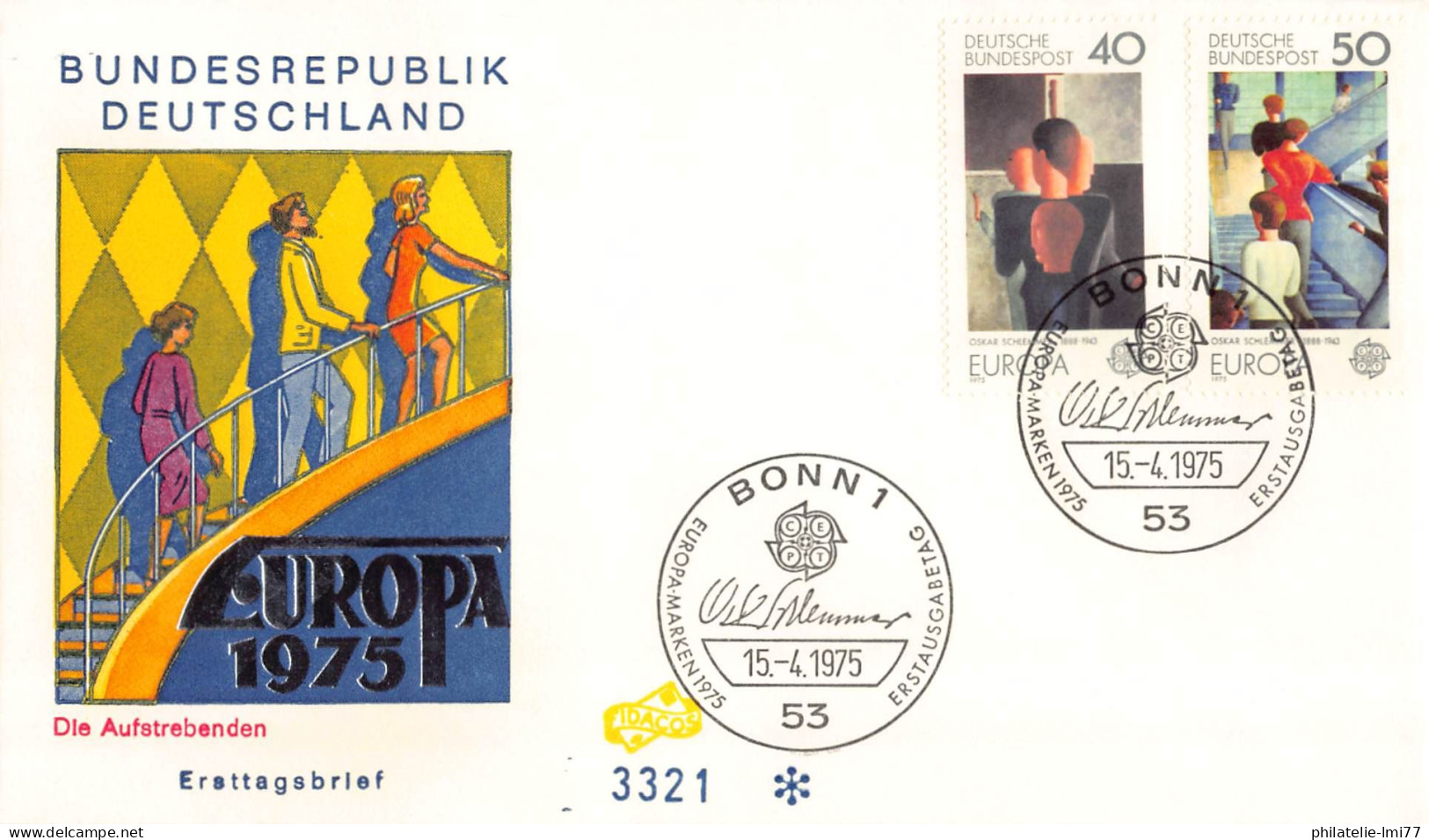 Allemagne Fédérale - FDC Europa 1975 - 1975