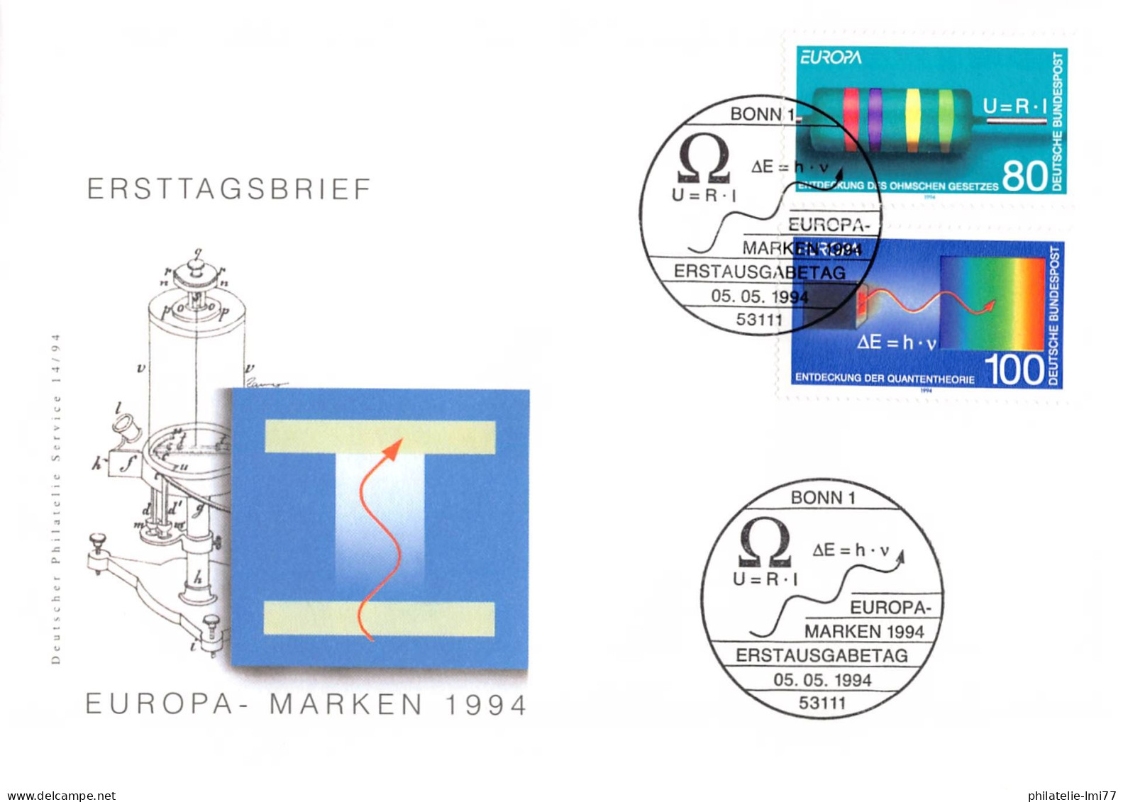 Allemagne - FDC Europa 1994 - 1994