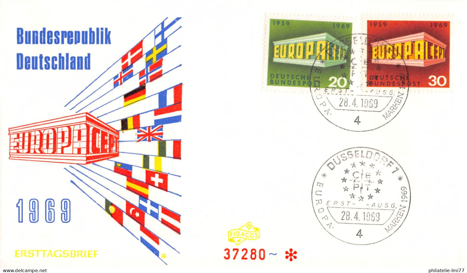 Allemagne - FDC Europa 1969 - 1969