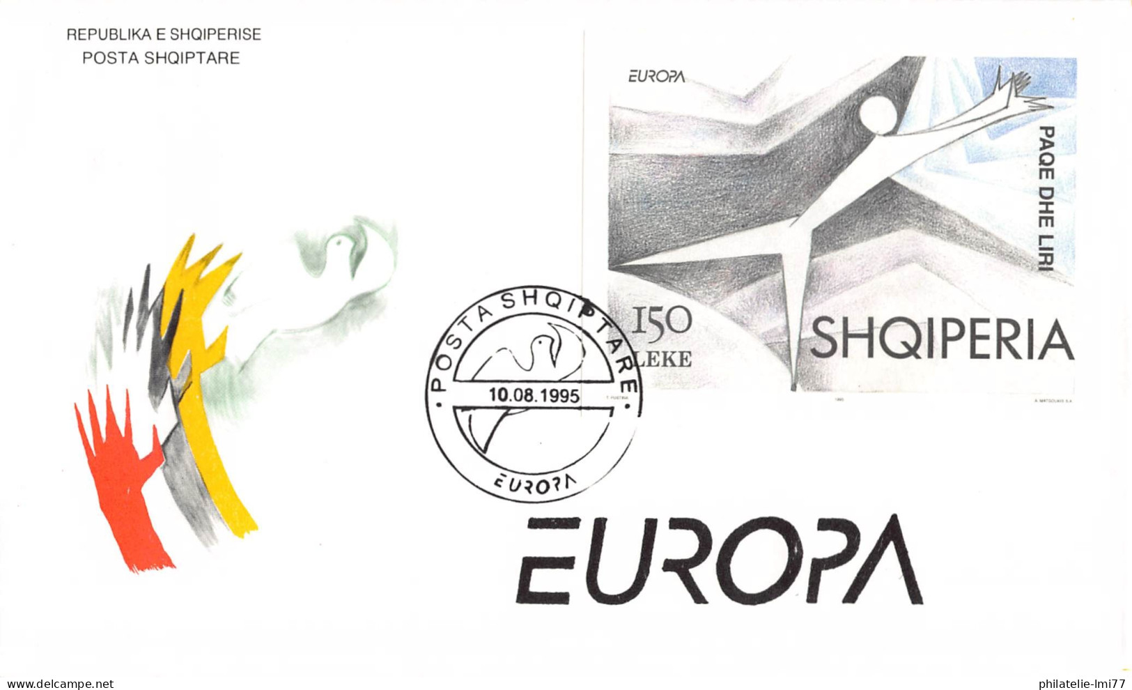 Albanie - FDC Europa 1995 - 1995