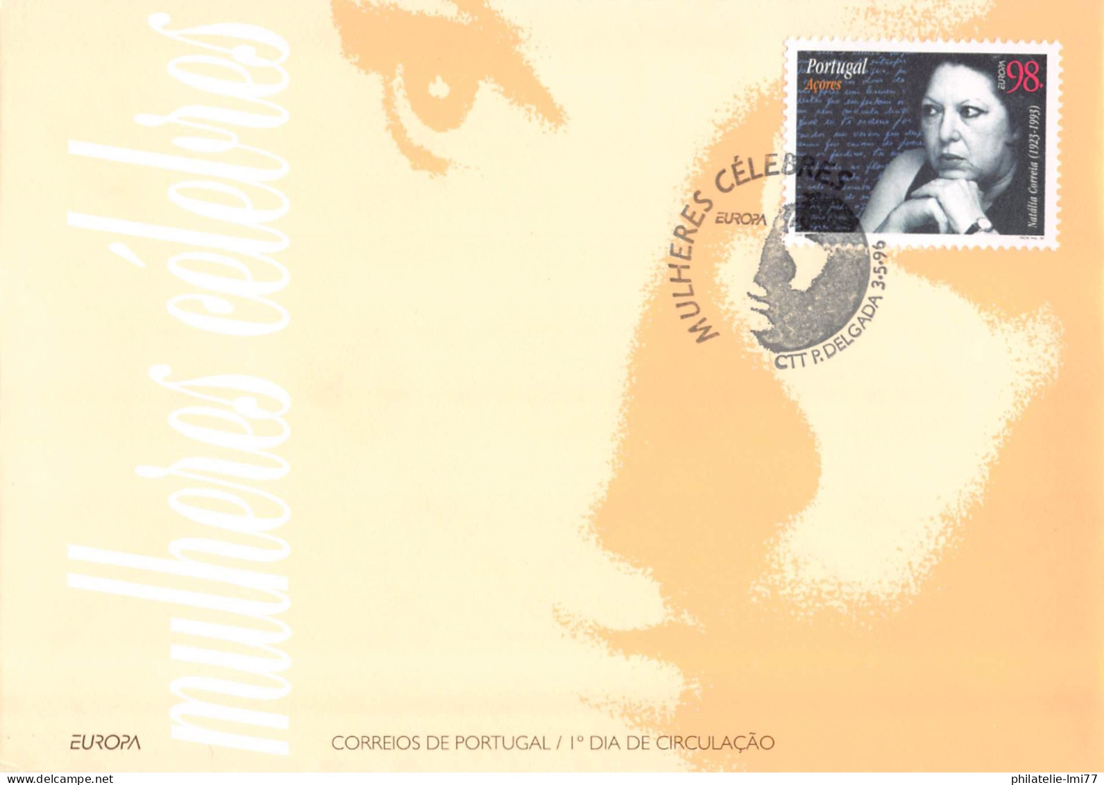 Açores - FDC Europa 1996 - 1996