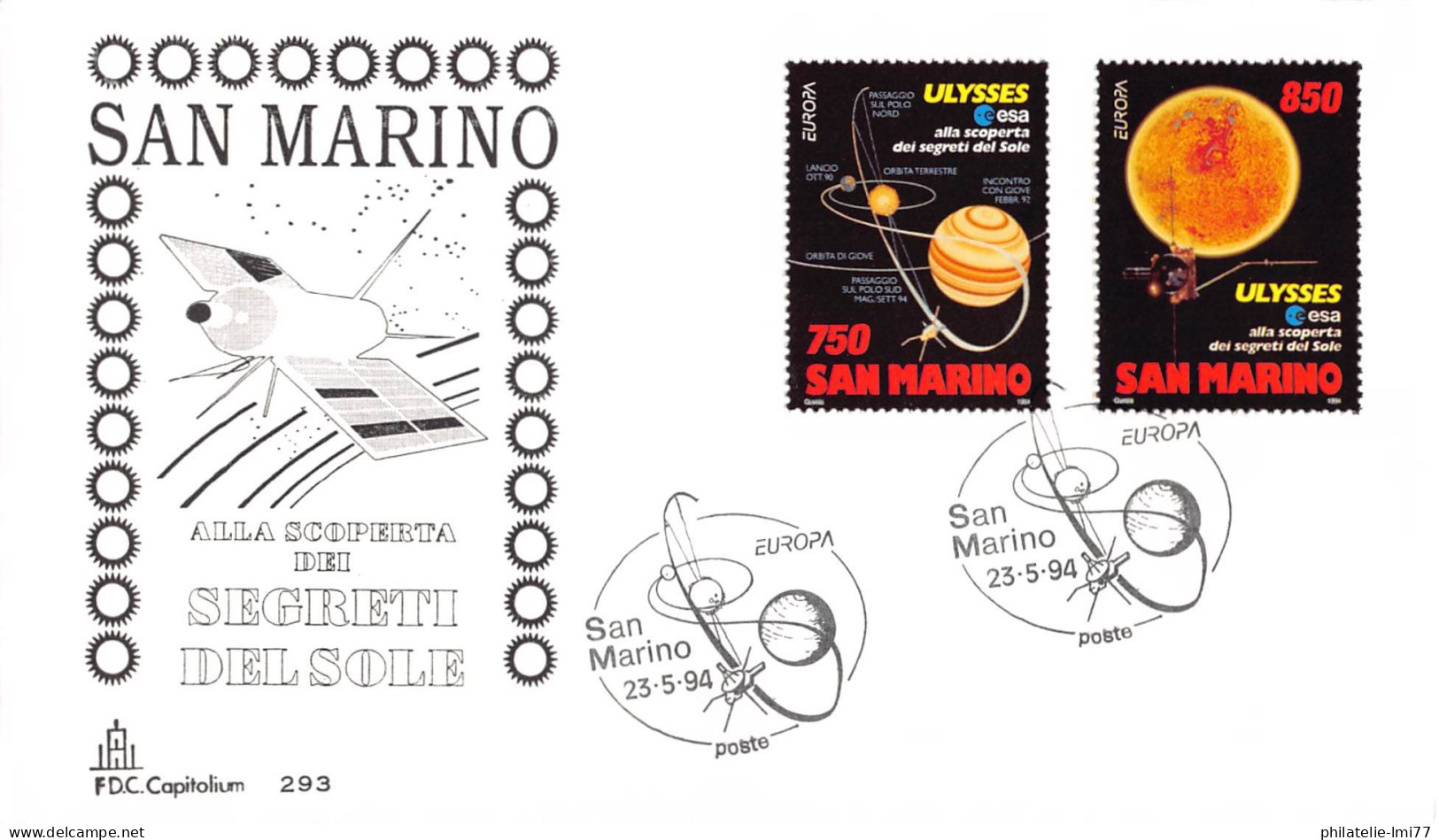 Saint-Marin - FDC Europa 1994 - 1994
