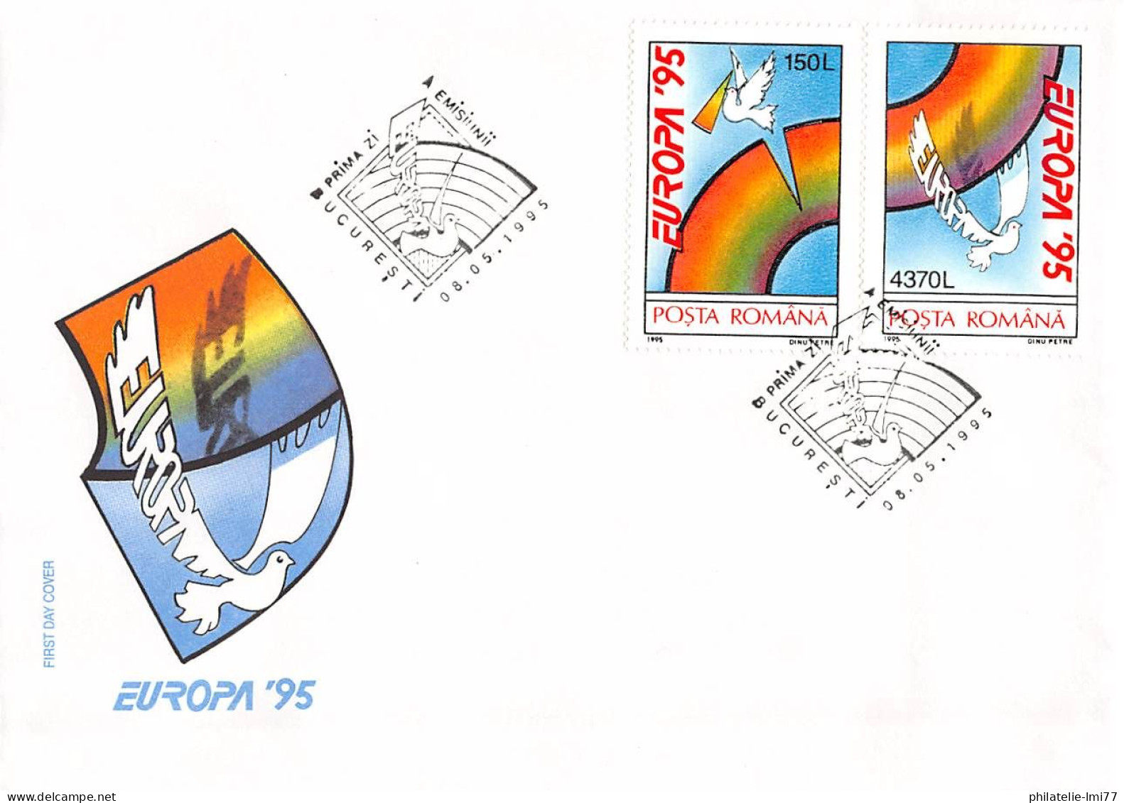 Roumanie - FDC Europa 1995 - 1995