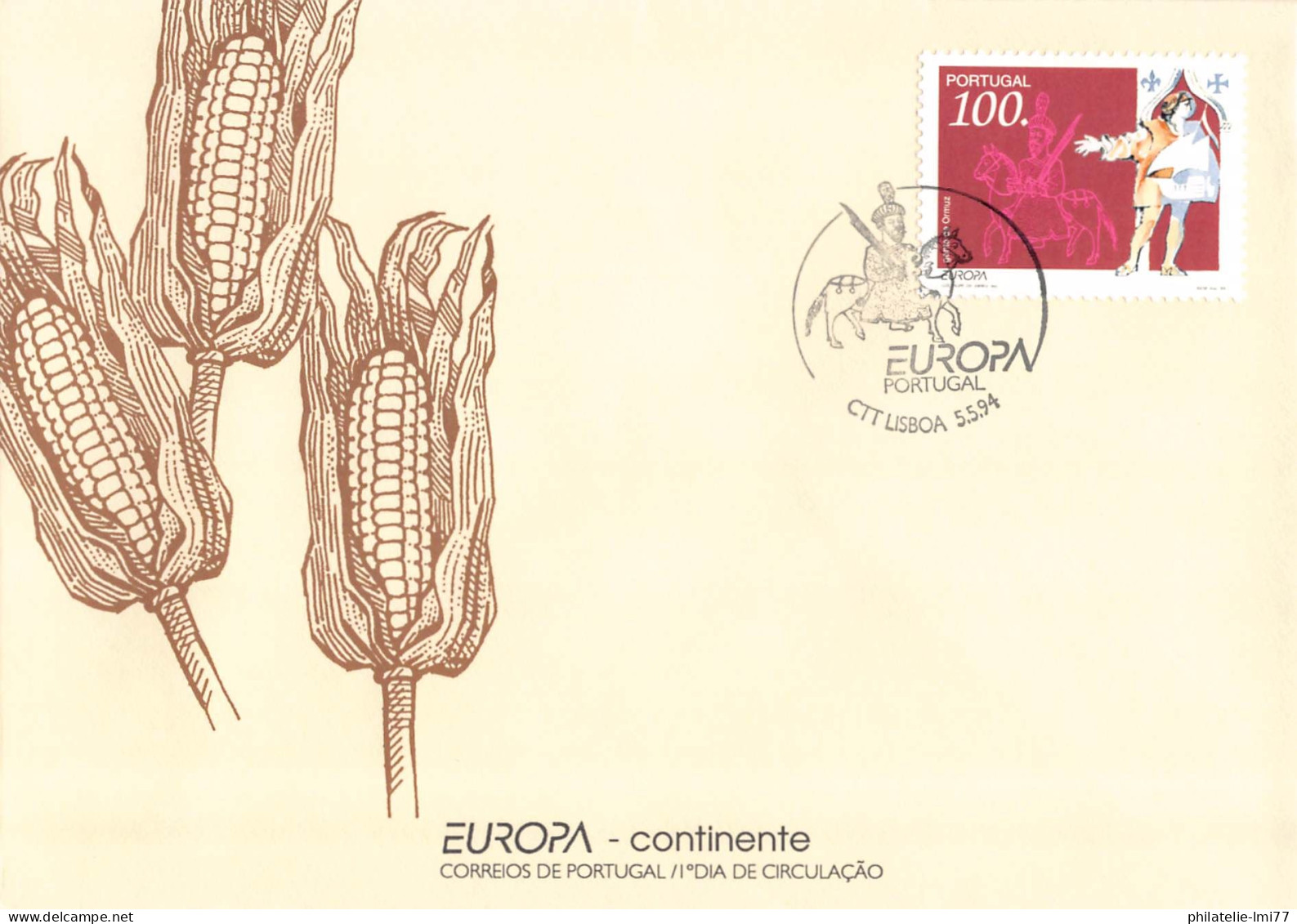 Portugal - FDC Europa 1994 - 1994