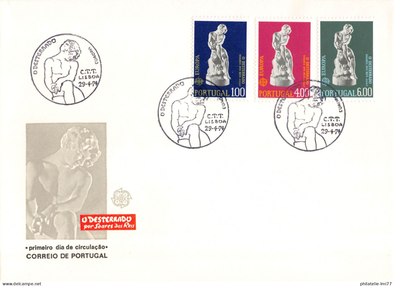 Portugal - FDC Europa 1974 - 1974