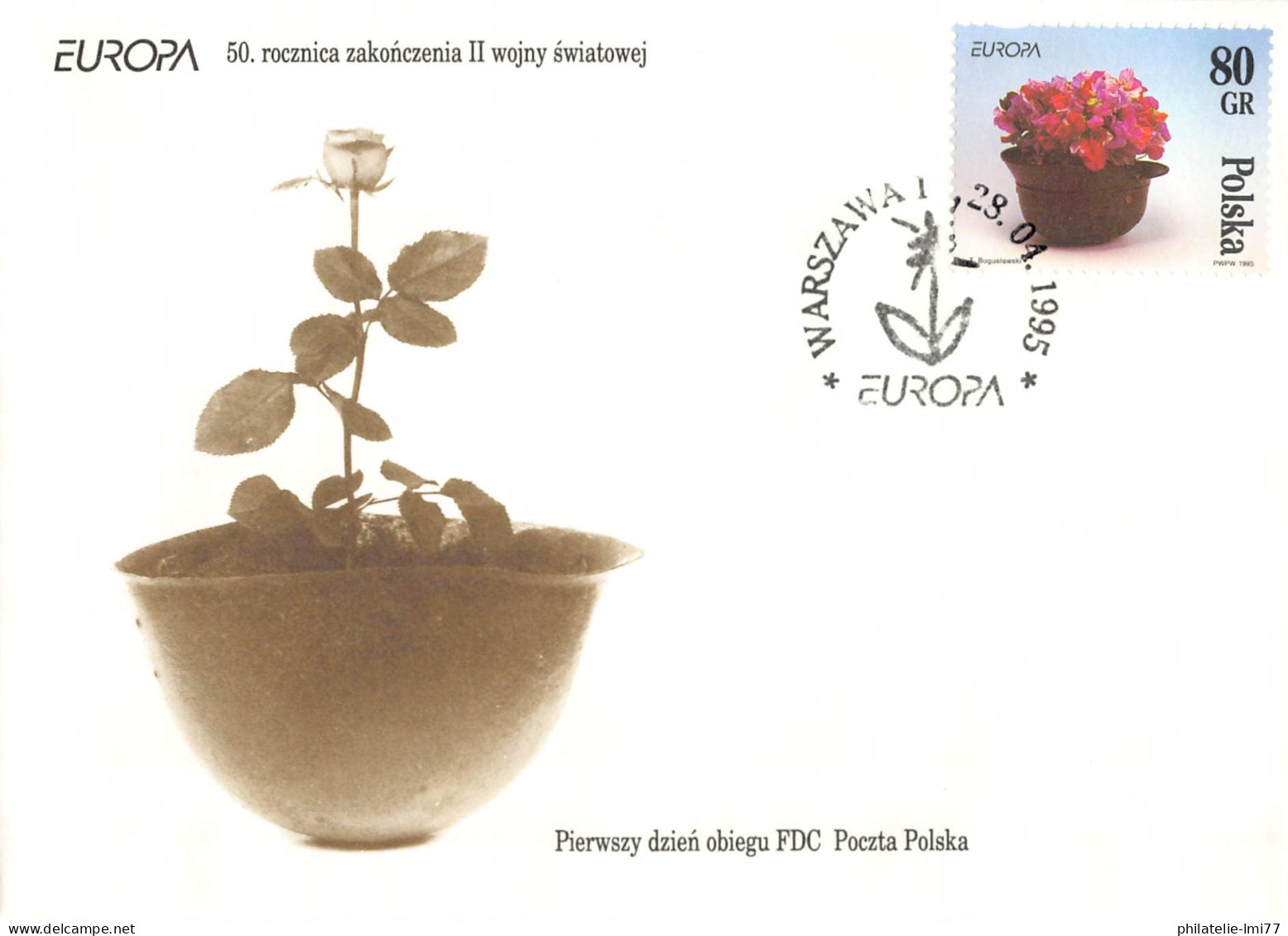 Pologne - FDC Europa 1995 - 1995