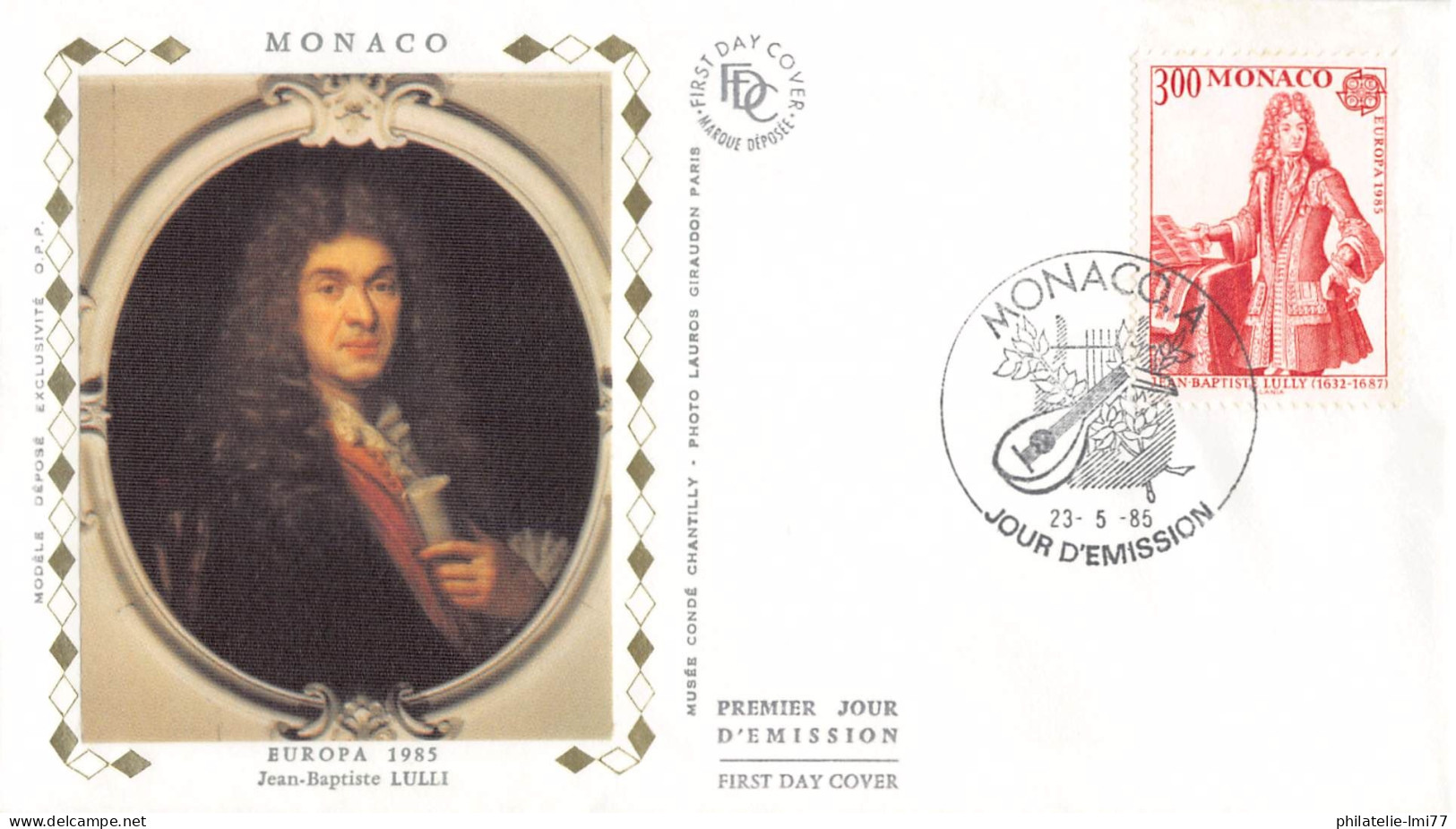 Monaco - FDC Europa 1985 - 1985