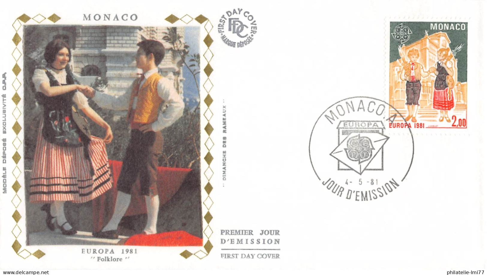 Monaco - FDC Europa 1981 - 1981