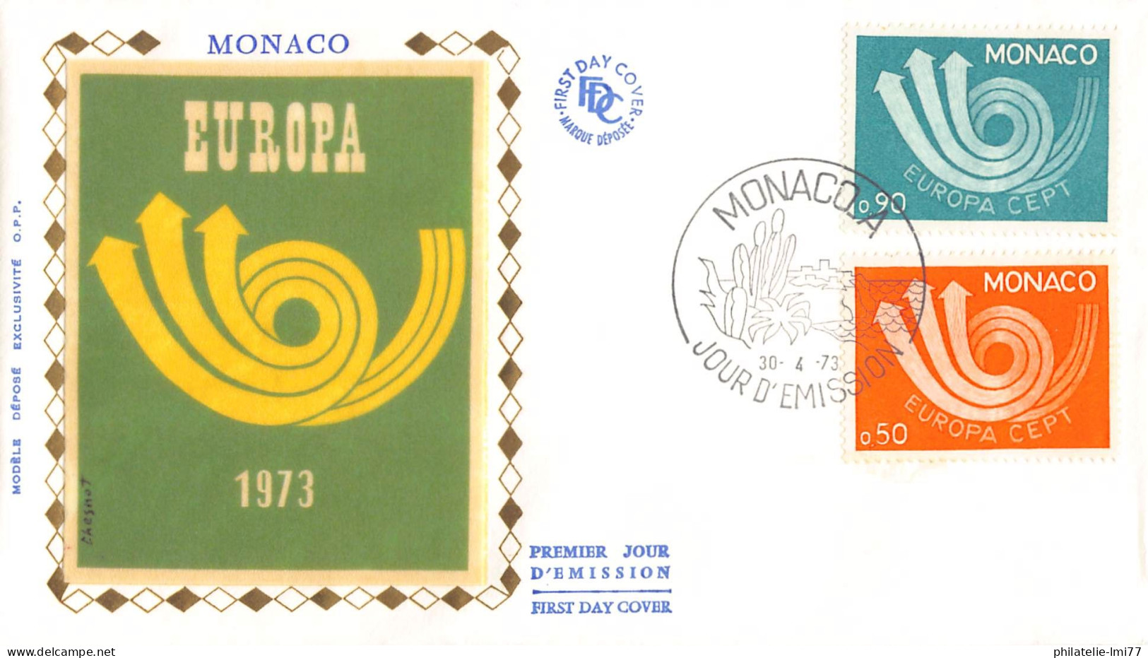 Monaco - FDC Europa 1973 - 1973