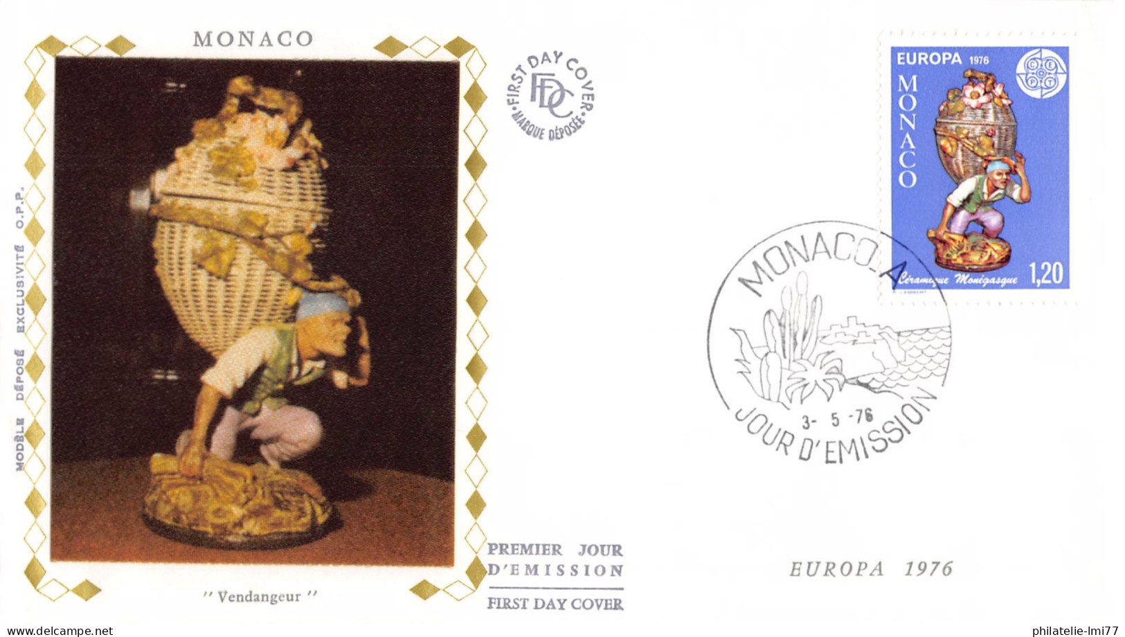 Monaco - FDC Europa 1976 - 1976