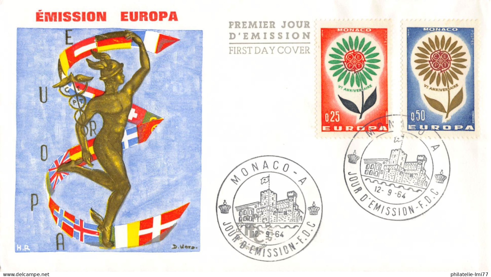 Monaco - FDC Europa 1964 - 1964