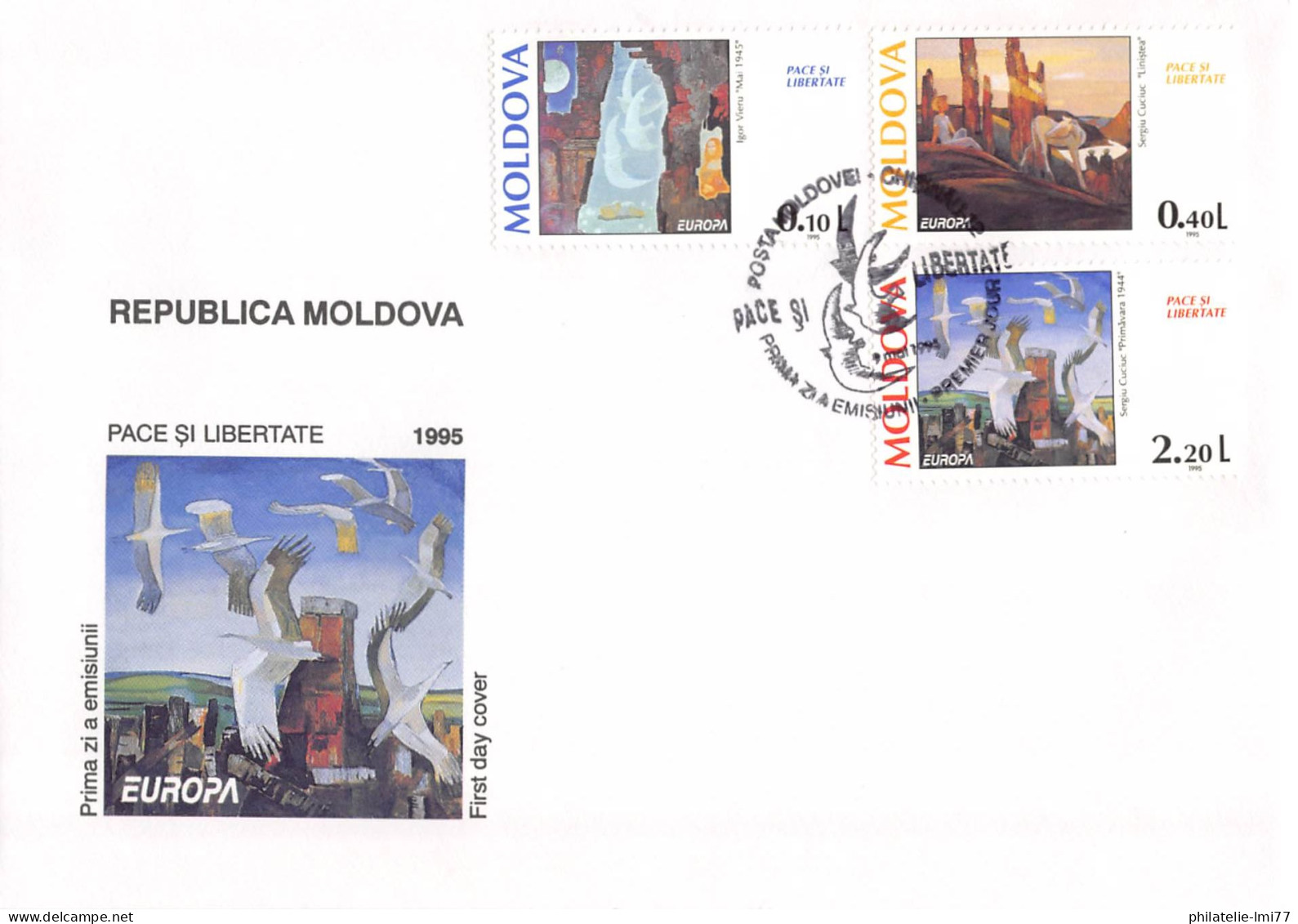 Moldavie - FDC Europa 1995 - 1995