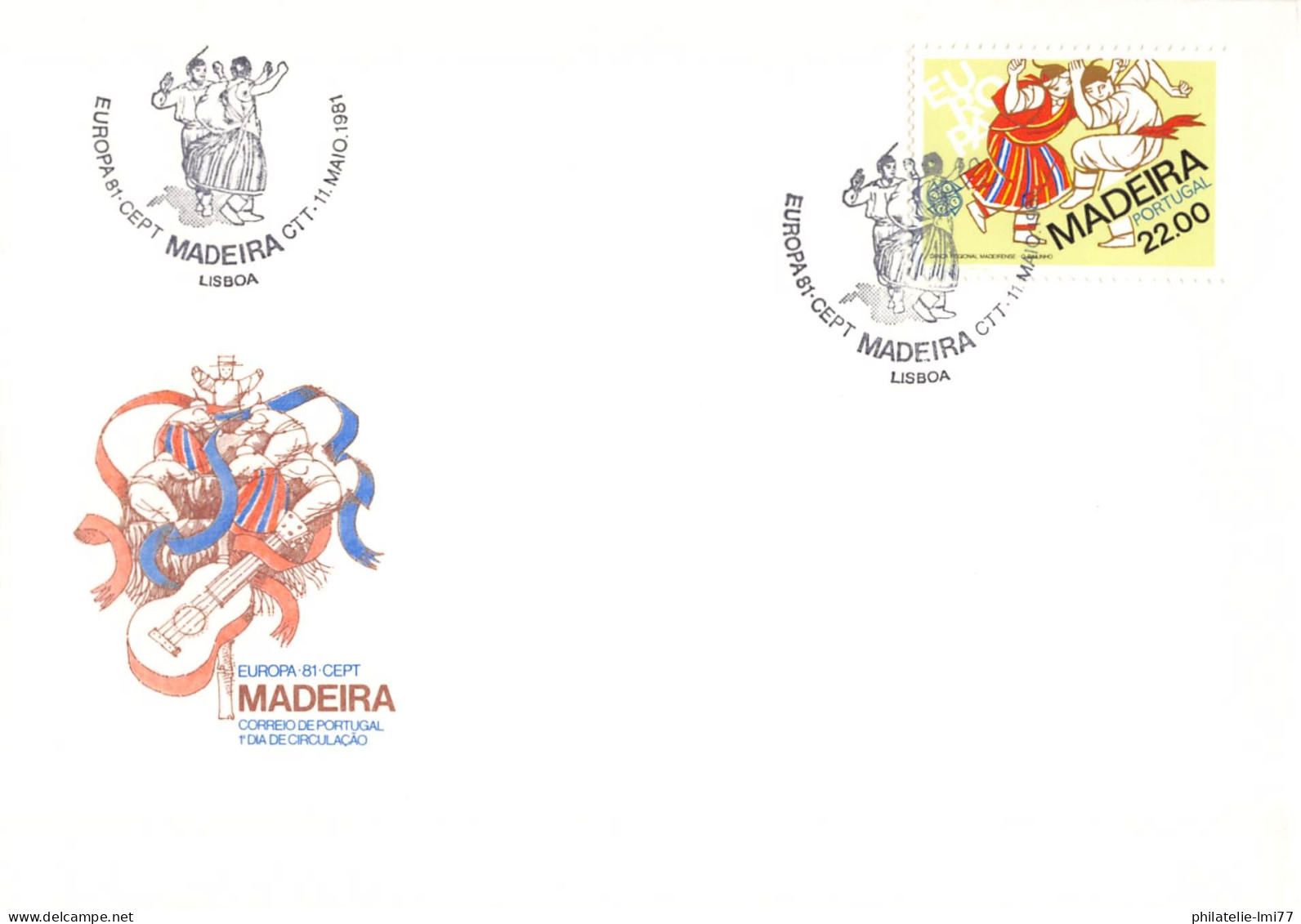 Madère - FDC Europa 1981 - 1981