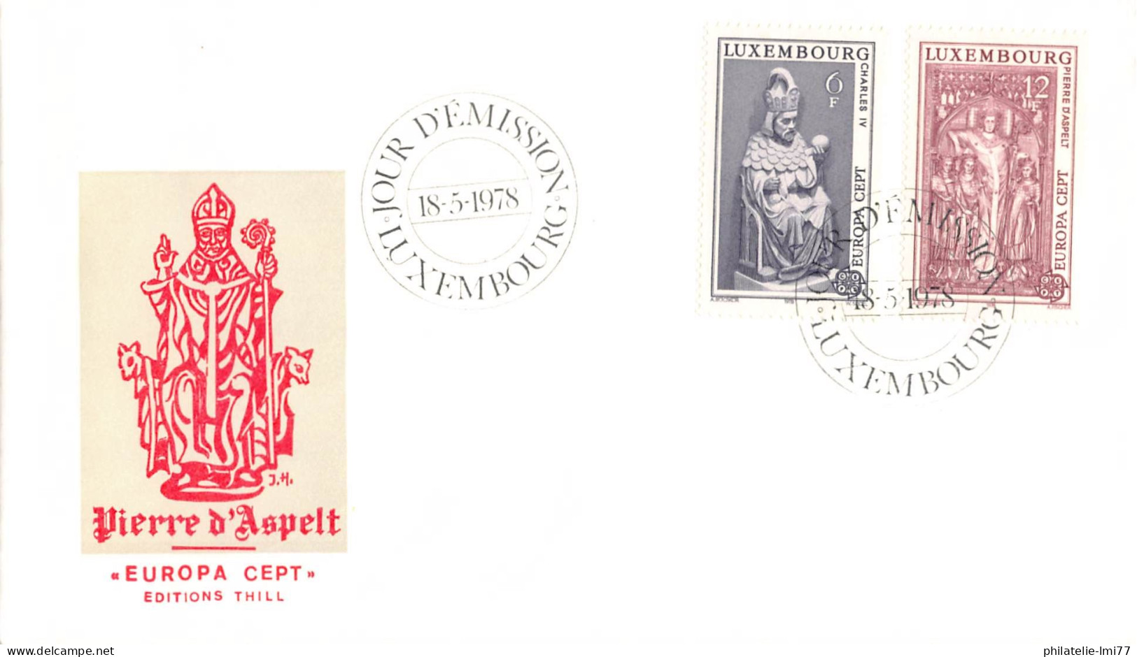 Luxembourg - FDC Europa 1978 - 1978