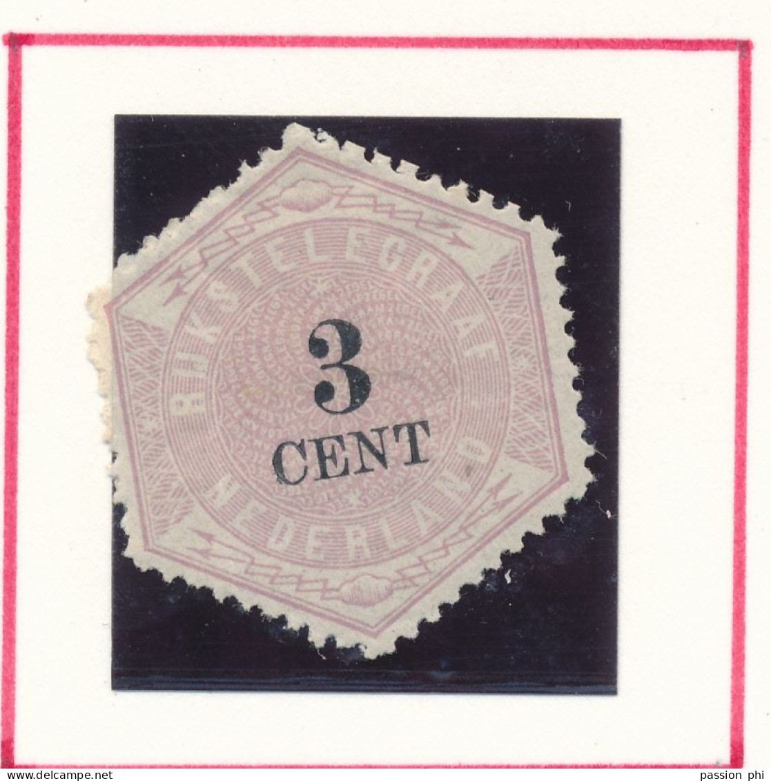 B6 NETHERLANDS TEL SET 25C MISSING HINGED LITTLE THINNED ON THE LAST VALUE SCARCE - Telegrafi