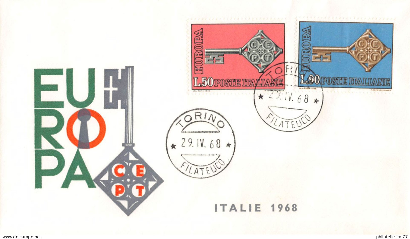 Italie - FDC Europa 1968 - 1968
