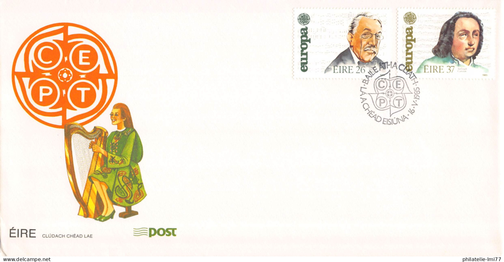 Irlande - FDC Europa 1985 - 1985