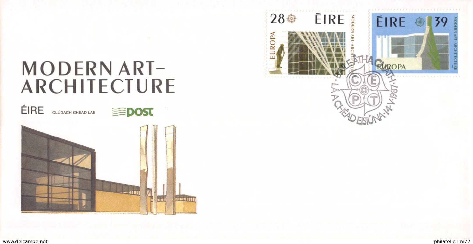 Irlande - FDC Europa 1987 - 1987