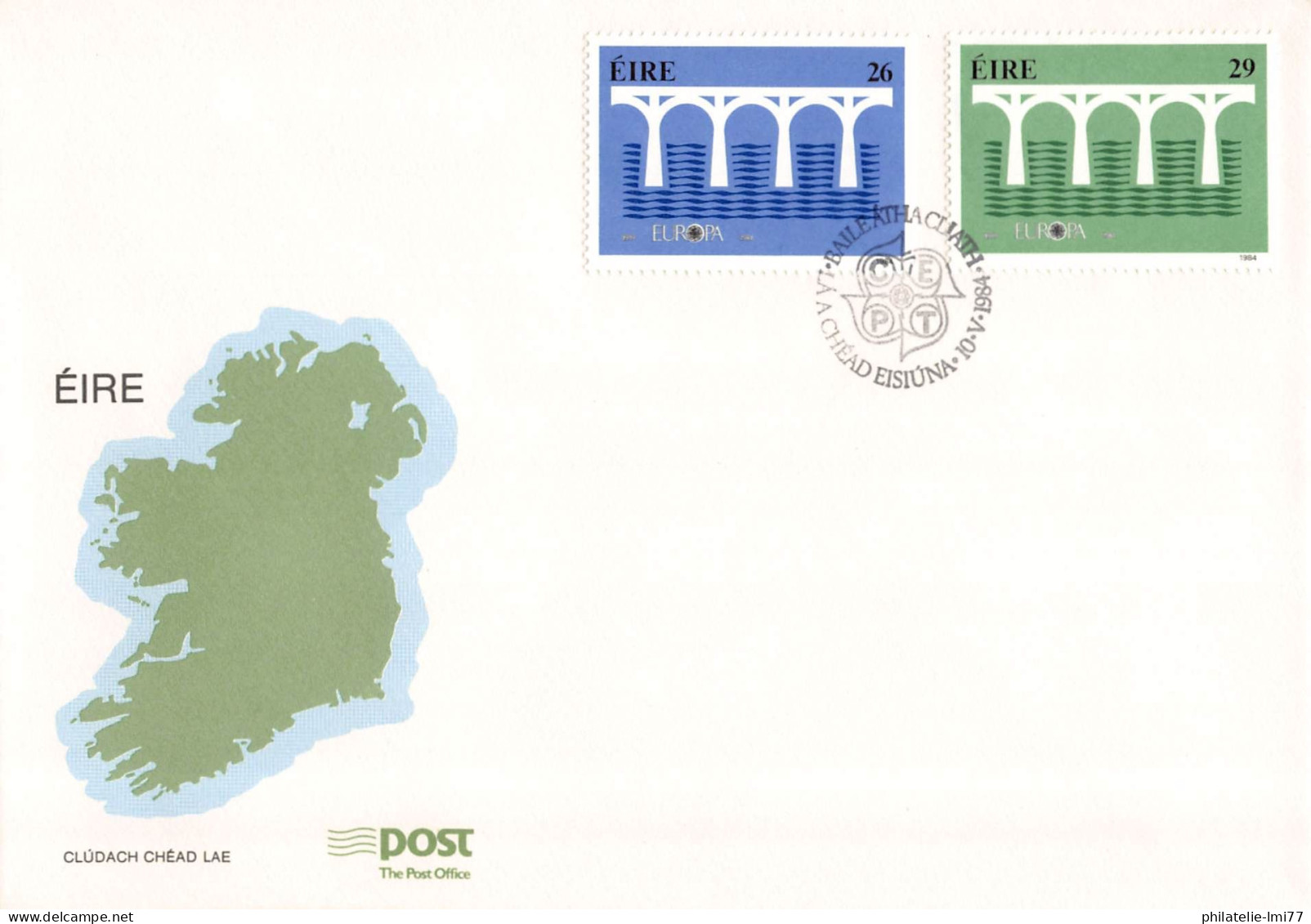 Irlande - FDC Europa 1984 - 1984